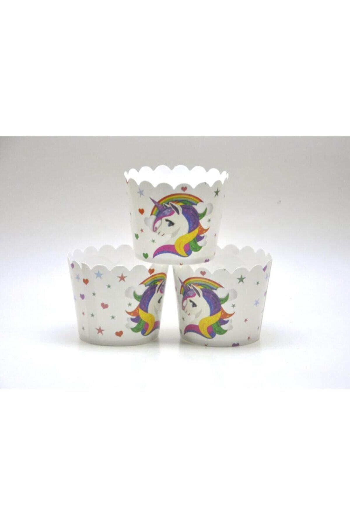 PartiVar Unicorn Cupcake Muffin Kapsülü 25’li