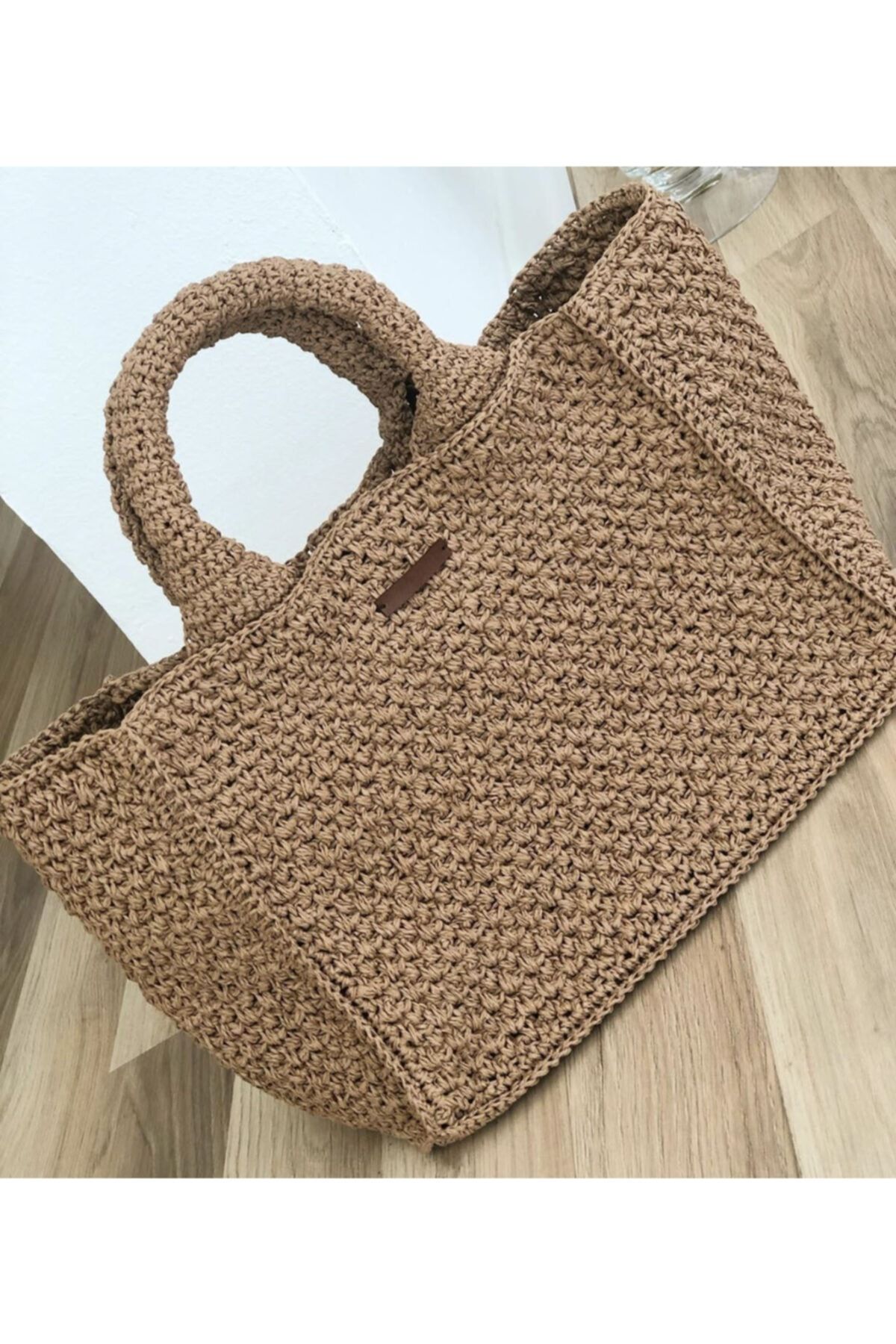 Juju's Handmade Kadın Straw Bag El Örgüsü