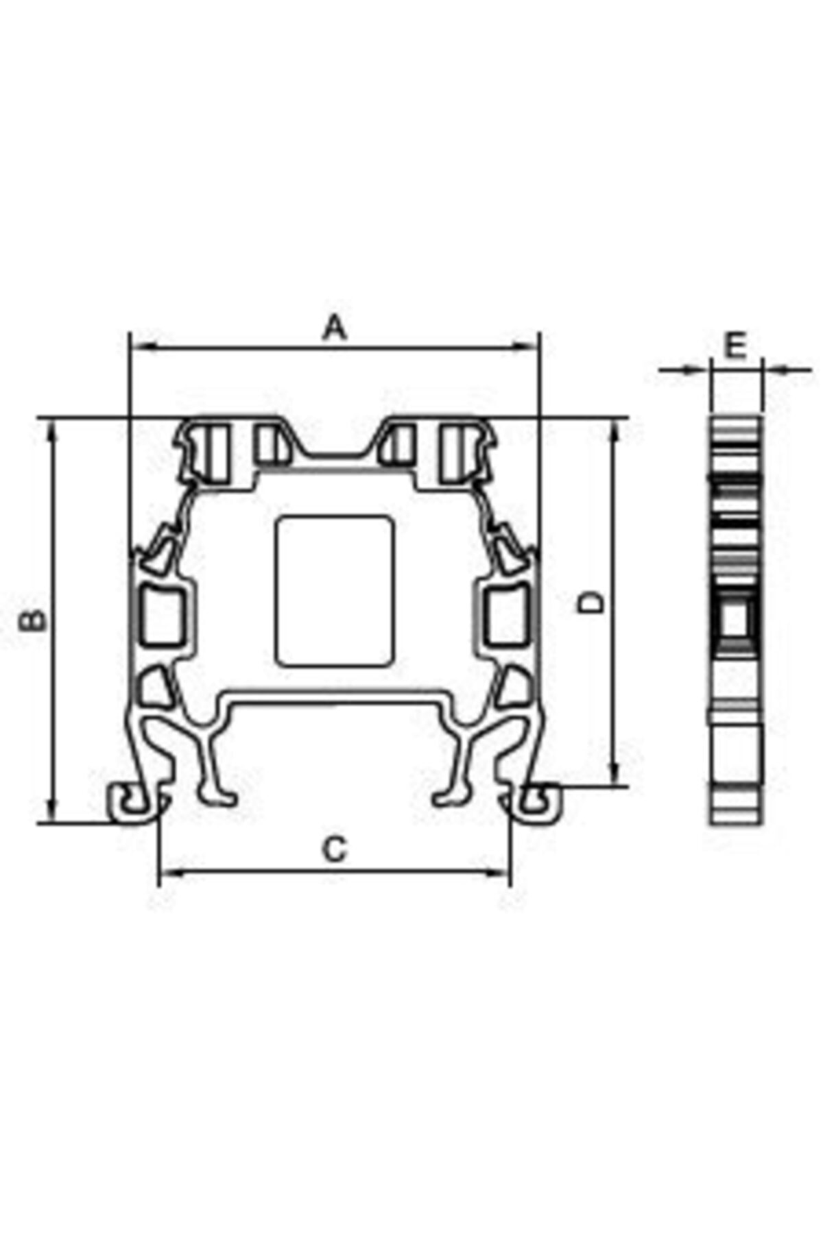 Klemsan 2,5mm Ray Klemens 10 Adet