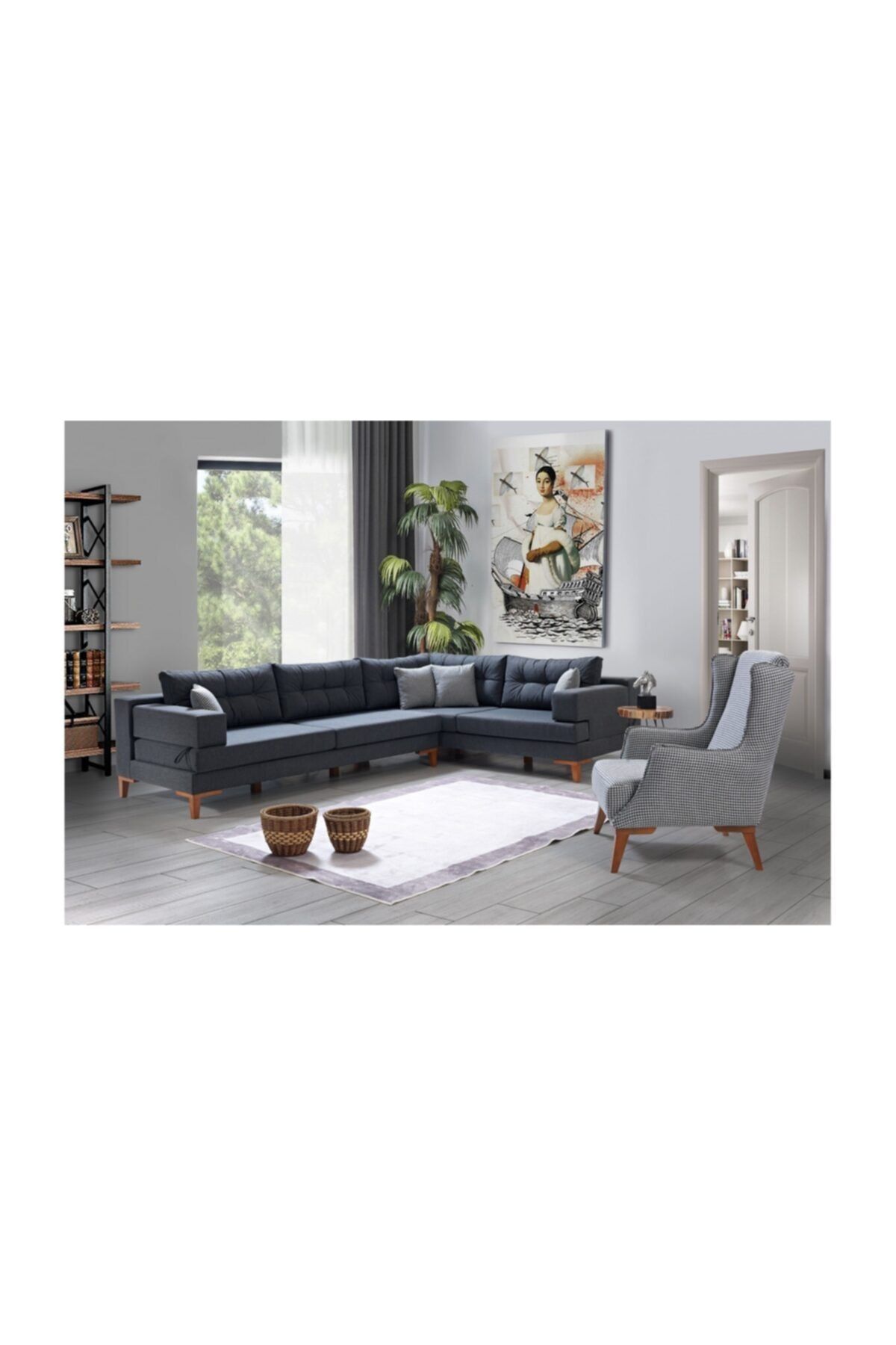 Onurdesign Arena Köşe Koltuk Takımı Köşe Takımı Olabilir