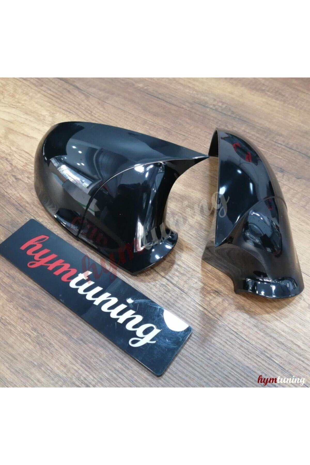 HYM TUNİNG Vw Golf 5 Yarasa Ayna Kapağı - Parlak Siyah Abs Plastik, 04-09