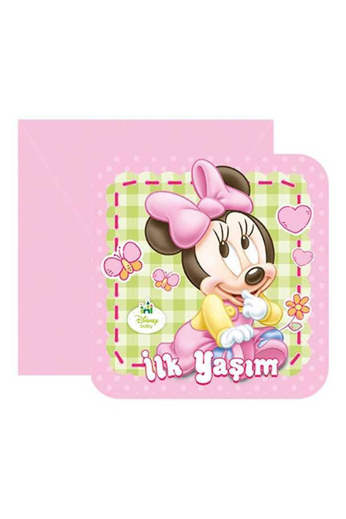 partisüs Davetiye Minnie Disney Baby Pk:6-12