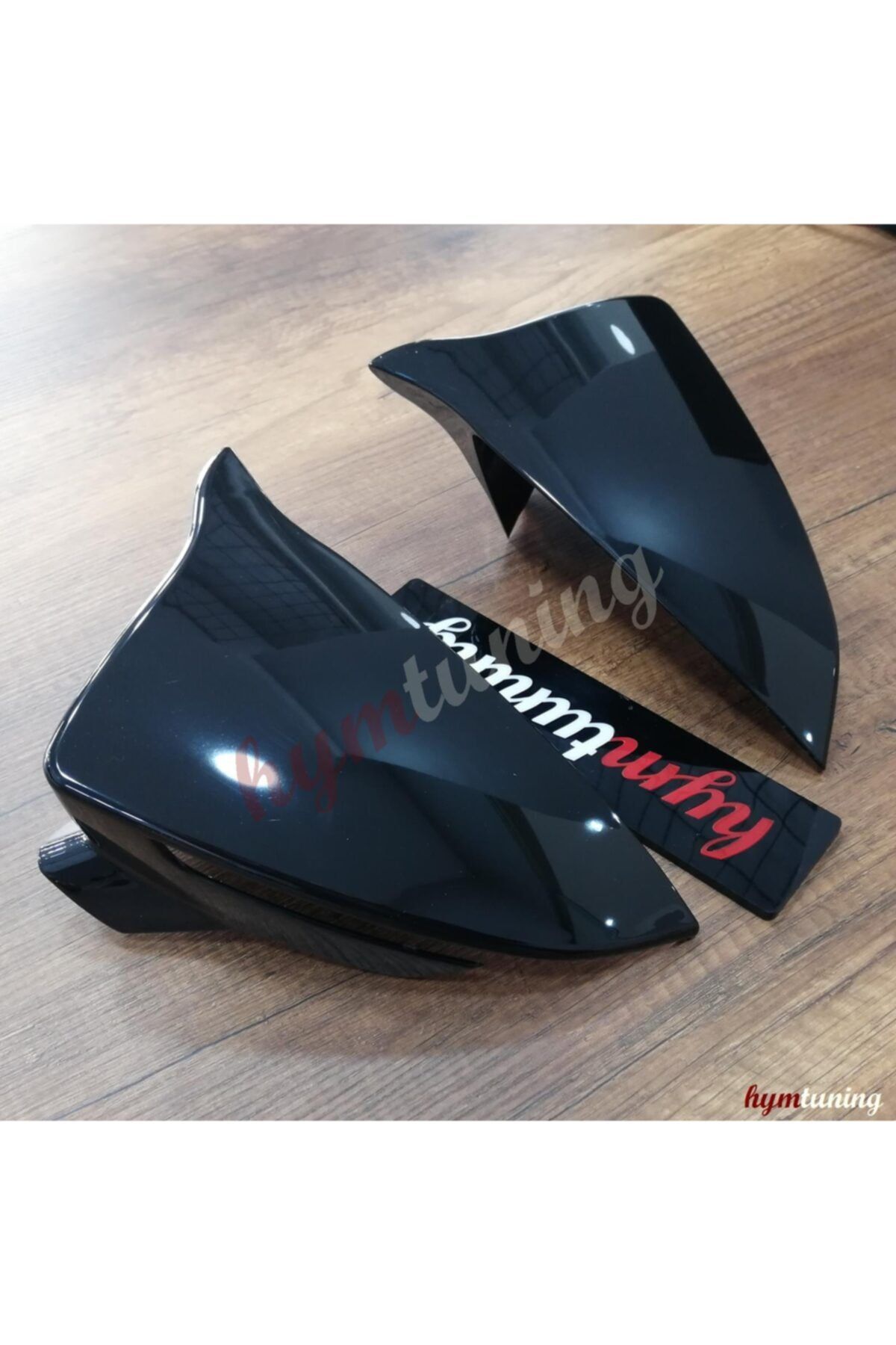 HYM TUNİNG Seat Leon Mk3 Yarasa Ayna Kapağı - Parlak Siyah Abs Plastik