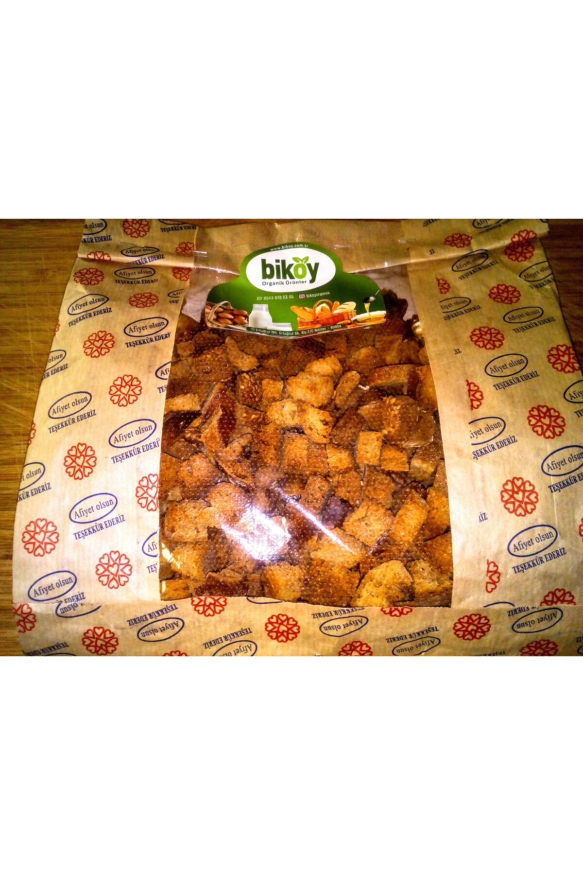 BİKÖY ORGANİK Siyez Ekşi Maya Kıtır Kuru Ekmek