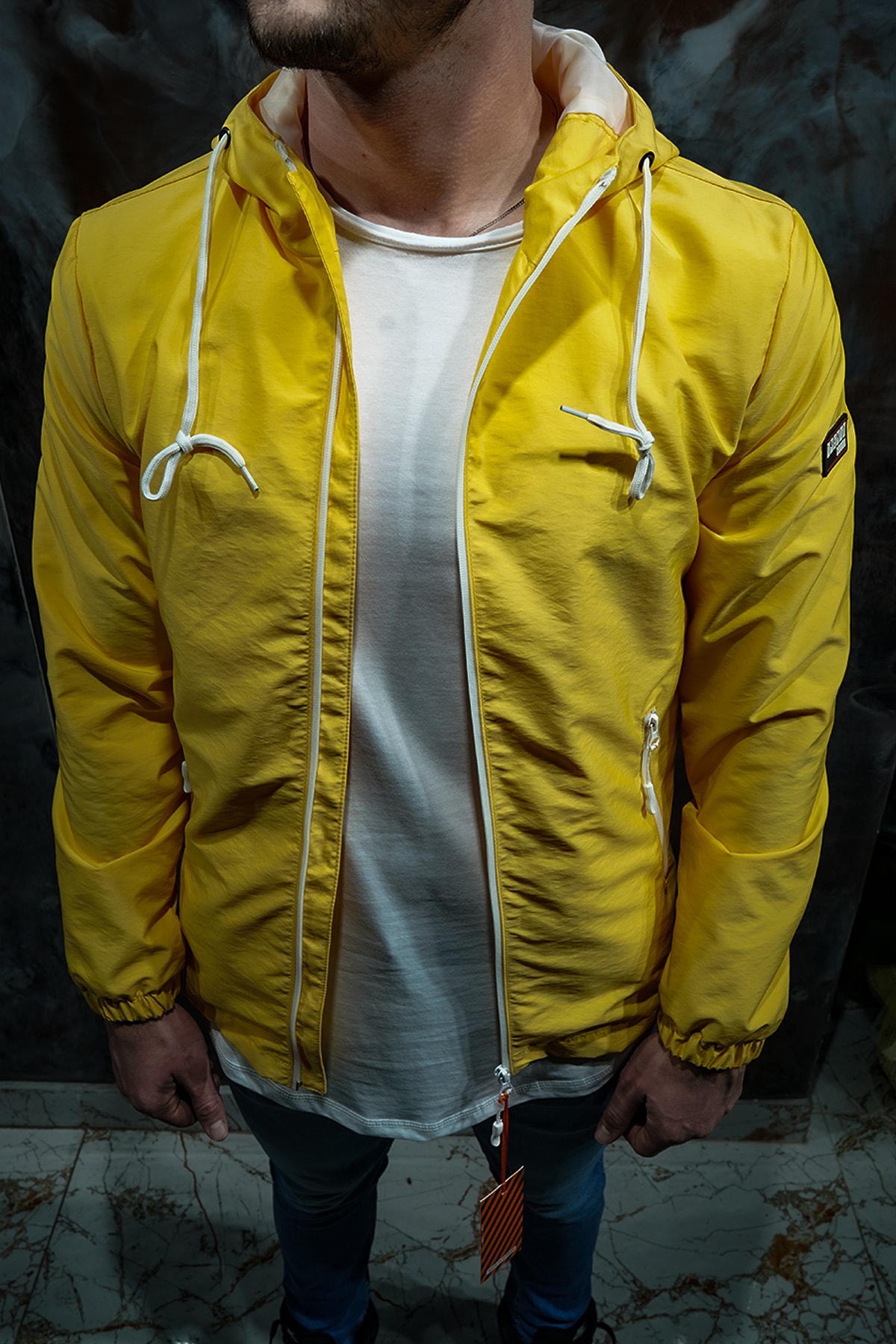 MAM Erkek Sarı Yağmurluk