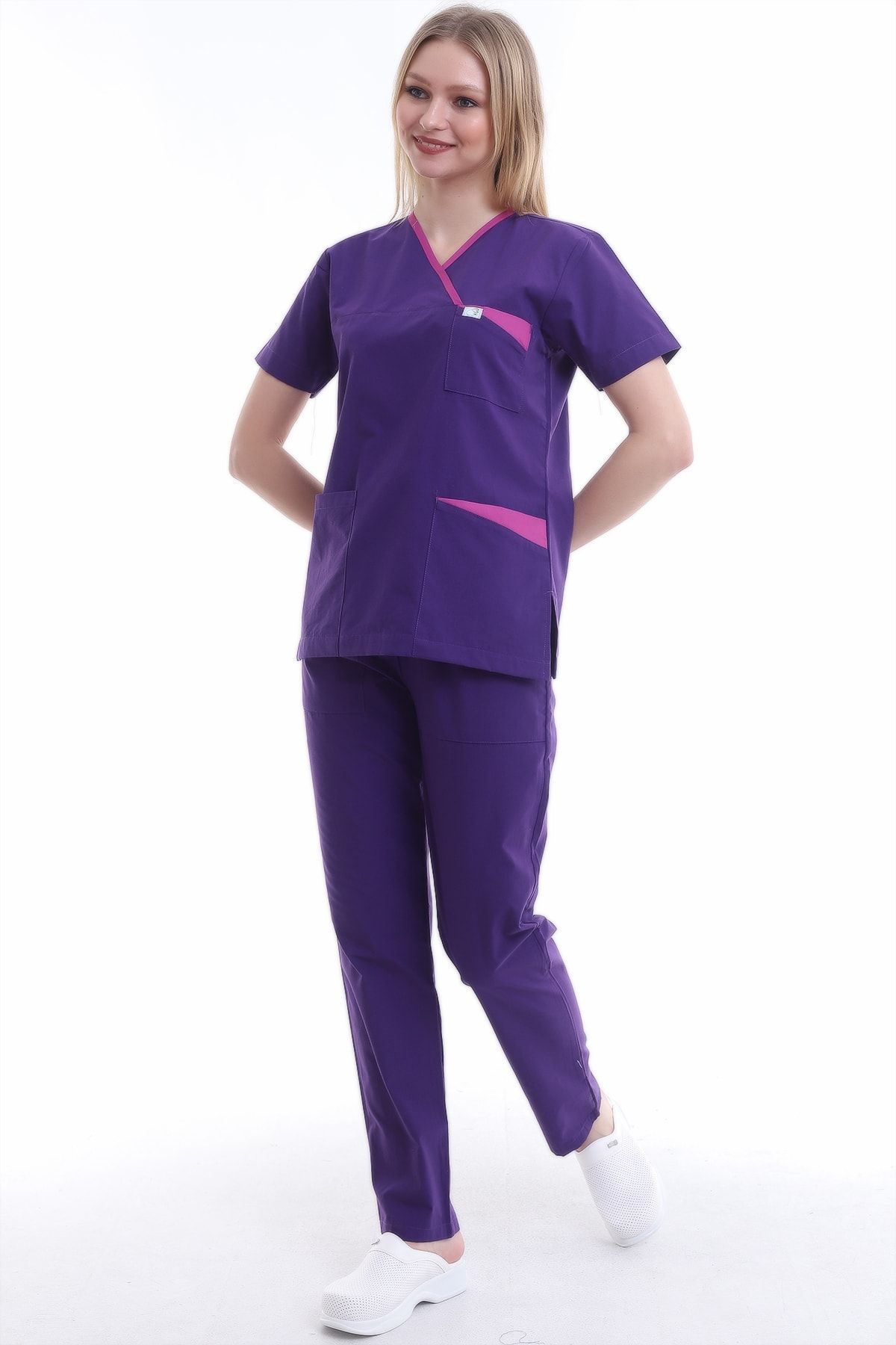 TİJA Doktor Takım,hemşire Takım,desenli Sağlıkçı Giyimi,doktor Forma,veteriner Forma