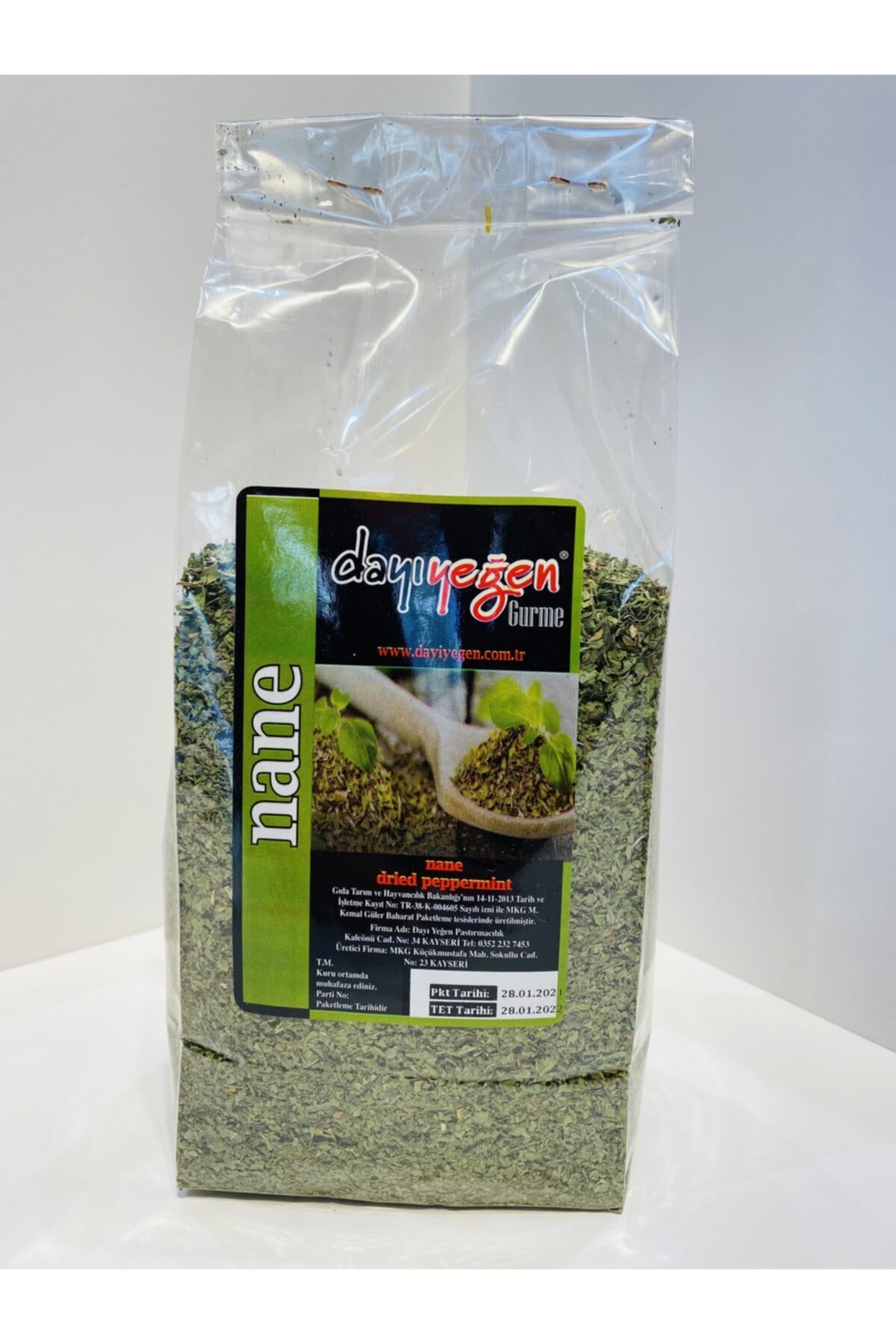DayıYeğen Dayı Yeğen Has Nane Kuru Nane 150 gr Özel Ev Yapımı- Doğal
