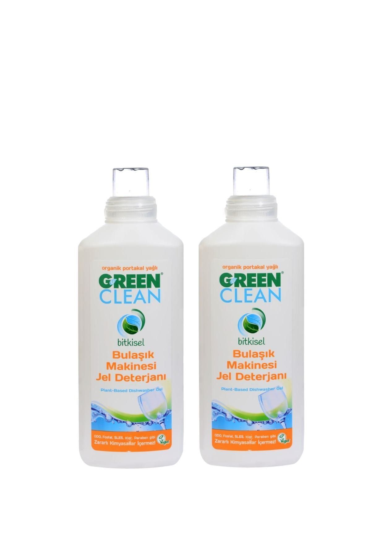 Green Clean Bitkisel Jel Bulaşık (makina) Deterjanı 2 Adet