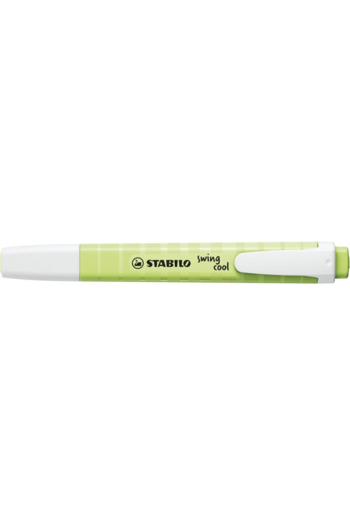 Stabilo Swing Cool Fosforlu Kalem Pastel Açık Yeşil 275/133-8