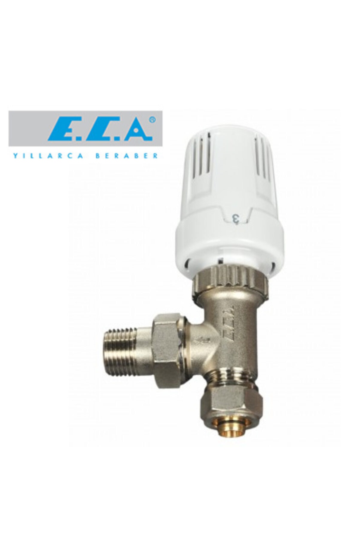Eca Trv3 Köşe Pex Termostatik Vana