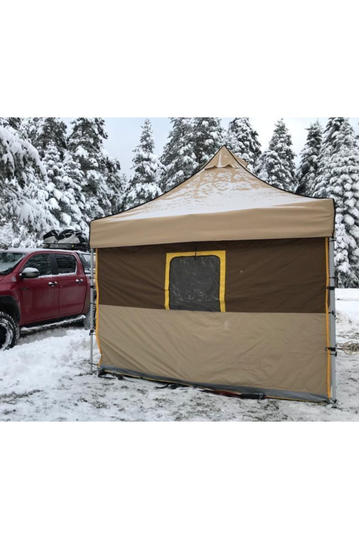 ProKamp Kamp Avcı Çadırı Portatif Outdoor Gölgelik Katlanır Offroad Tente 3x3m