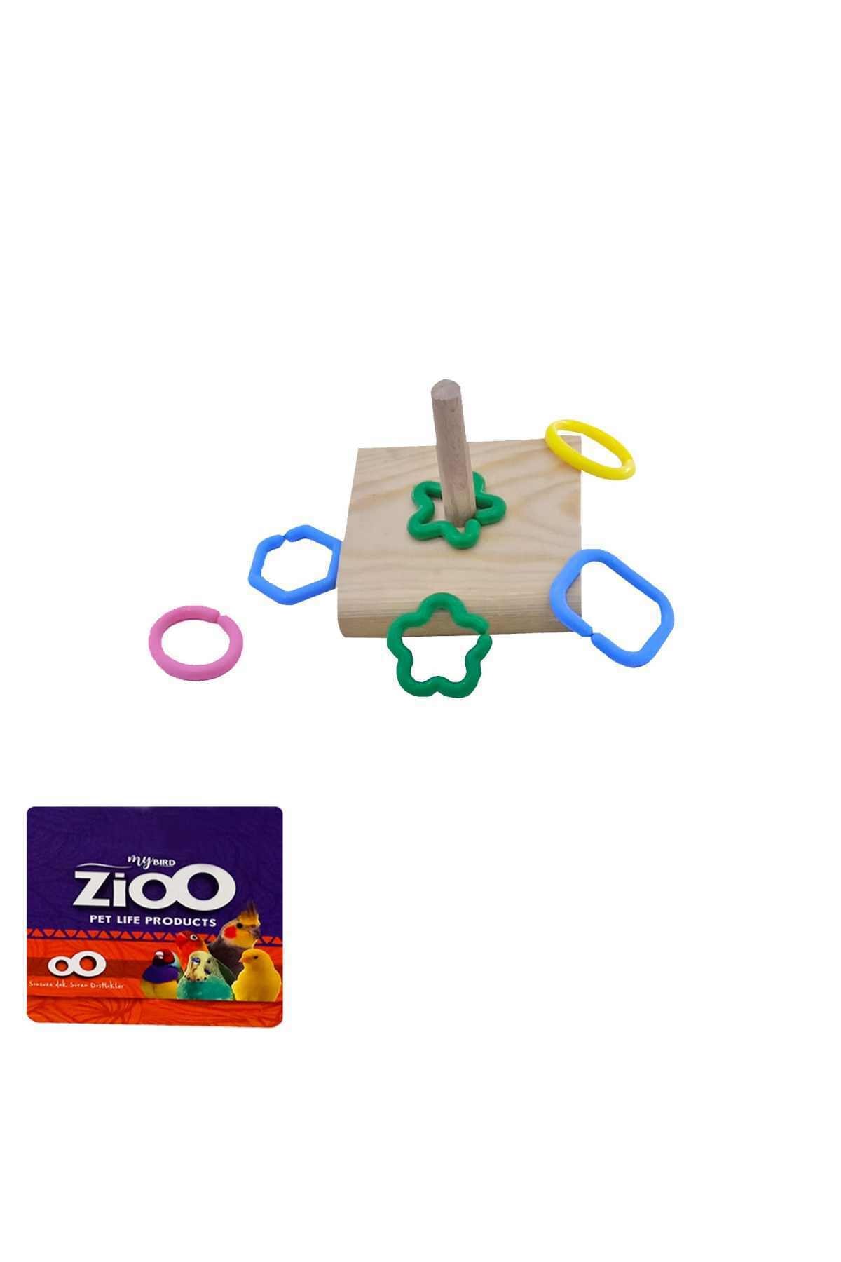 ZioO 2023 Eğitici Halkalı Kuş Oyuncağı