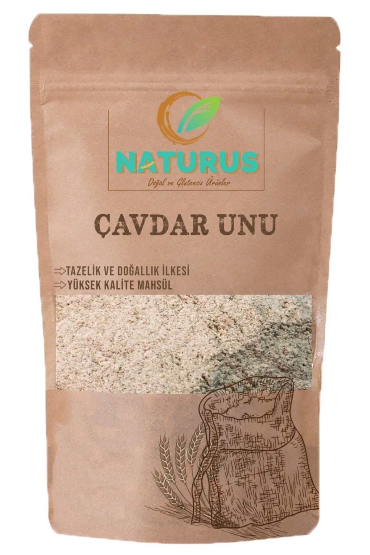 NATURUS Katkısız Tam Çavdar Unu 1 Kg