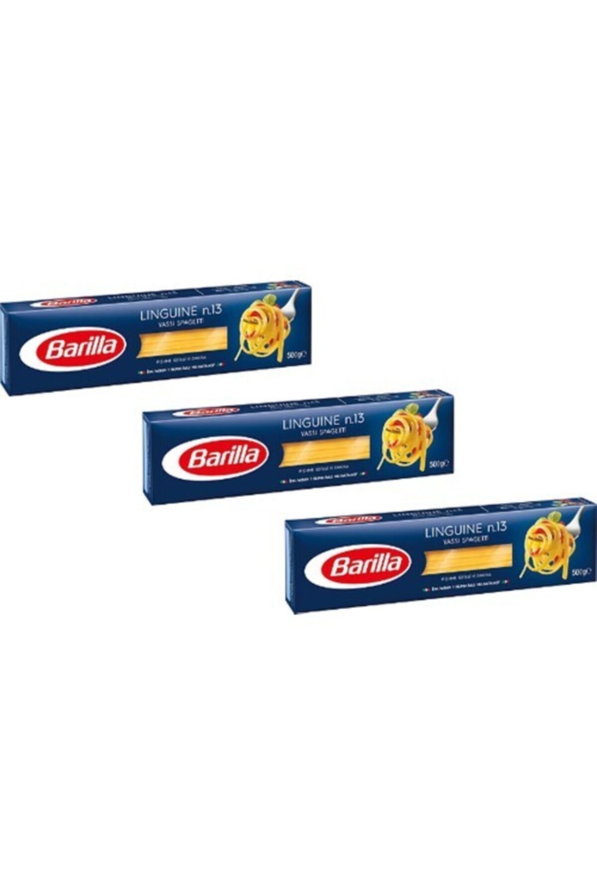 Barilla Yassı Spagetti (linguine) 500 Gr. X 3 Adet