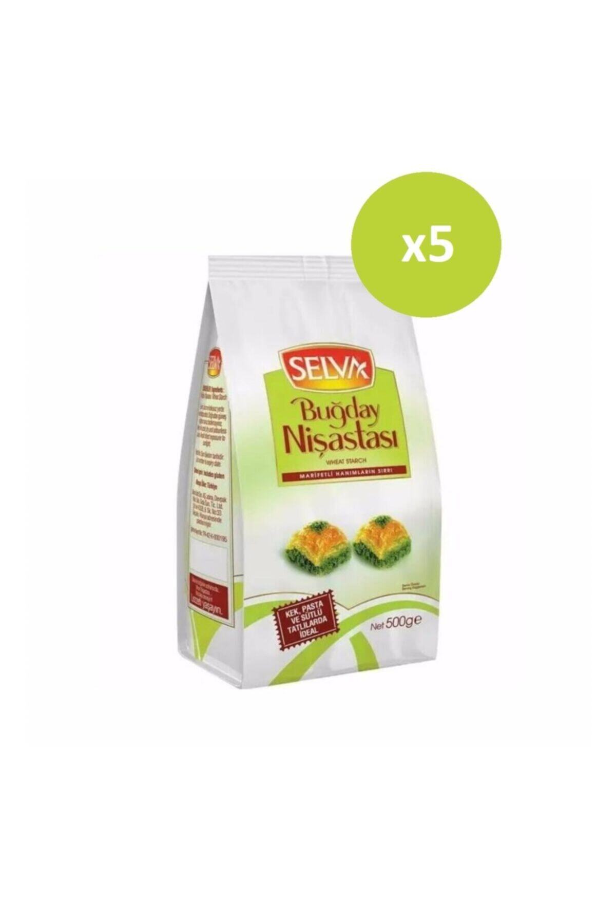 SELVA Buğday Nişastası 500 gr 5 Adet