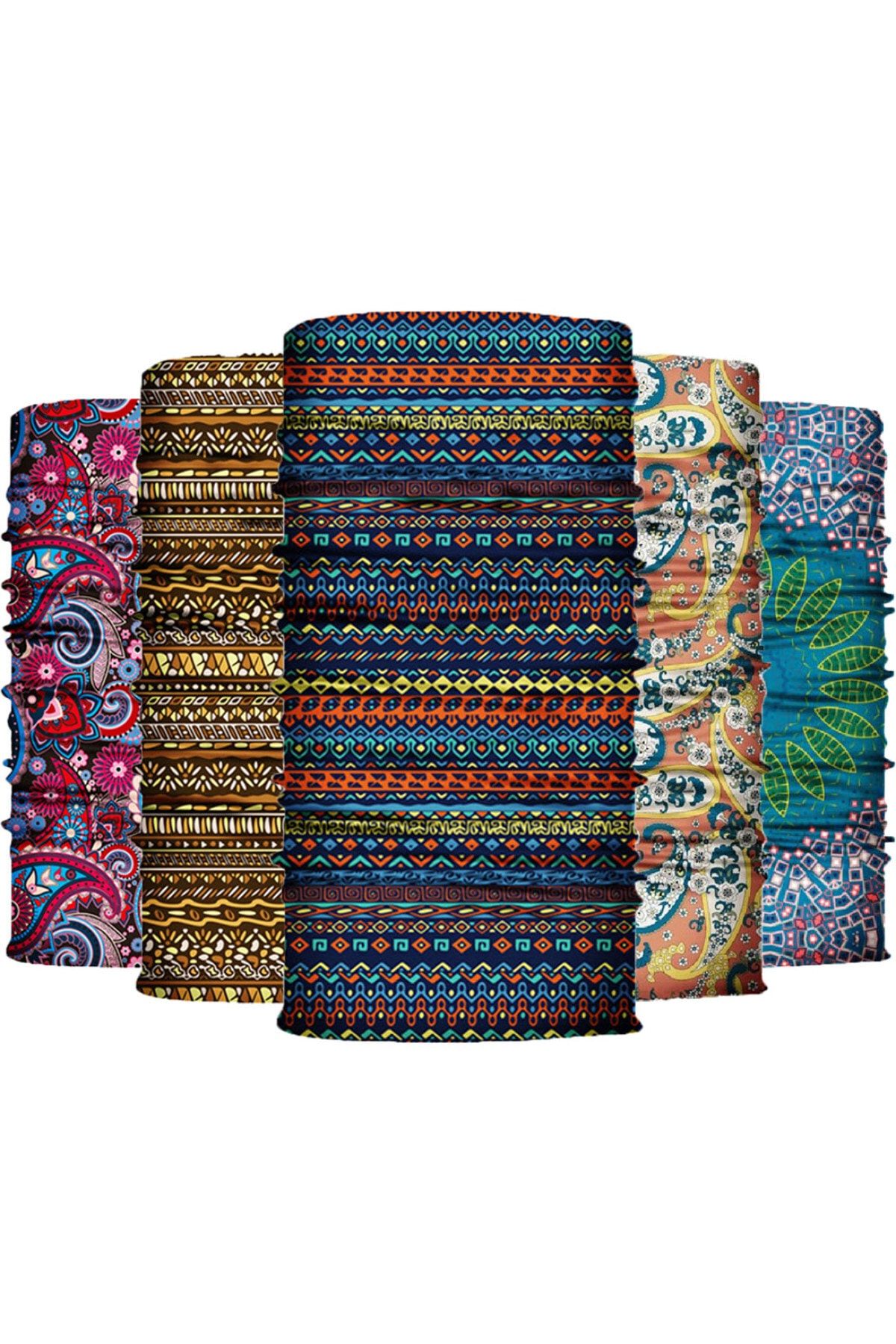 Buff Bandana Boyunluk Maske 5li