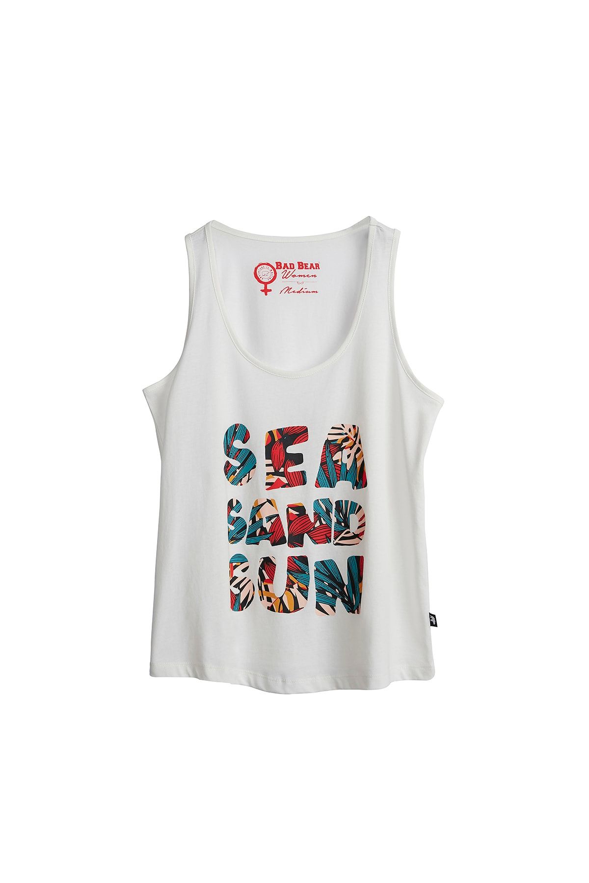Bad Bear Kadın Kırık Beyaz Atlet Sea Sand Sun Tank -top