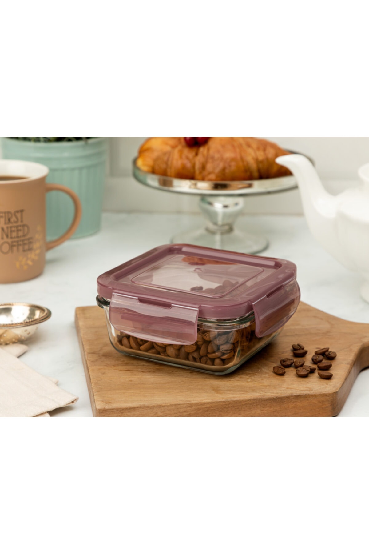 Madame Coco Kare Cam Saklama Kabı 360 ml