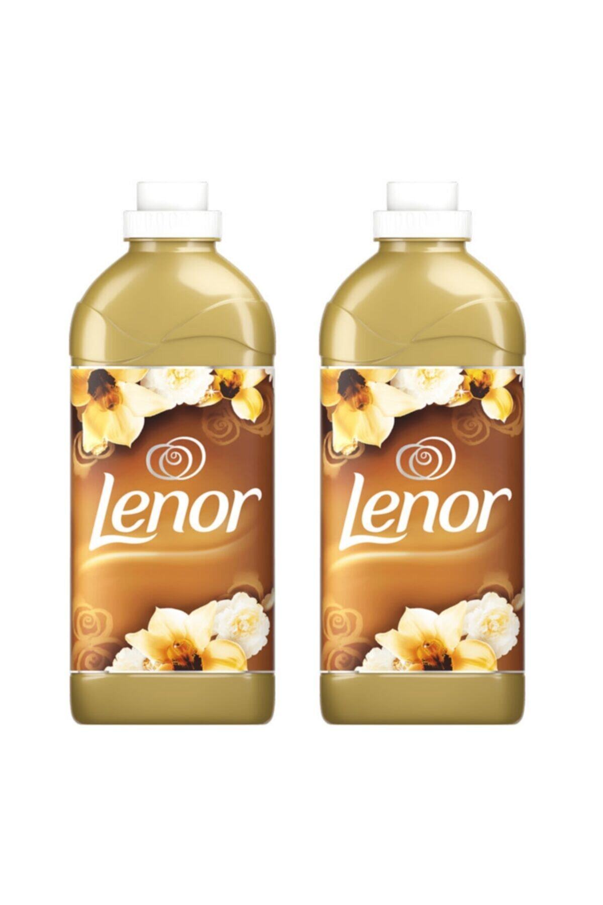 lenor Gold Vanilya Konsanre Çamaşır Yumuşatıcısı 1050 ml 42 Yıkama X 2 Li Set.