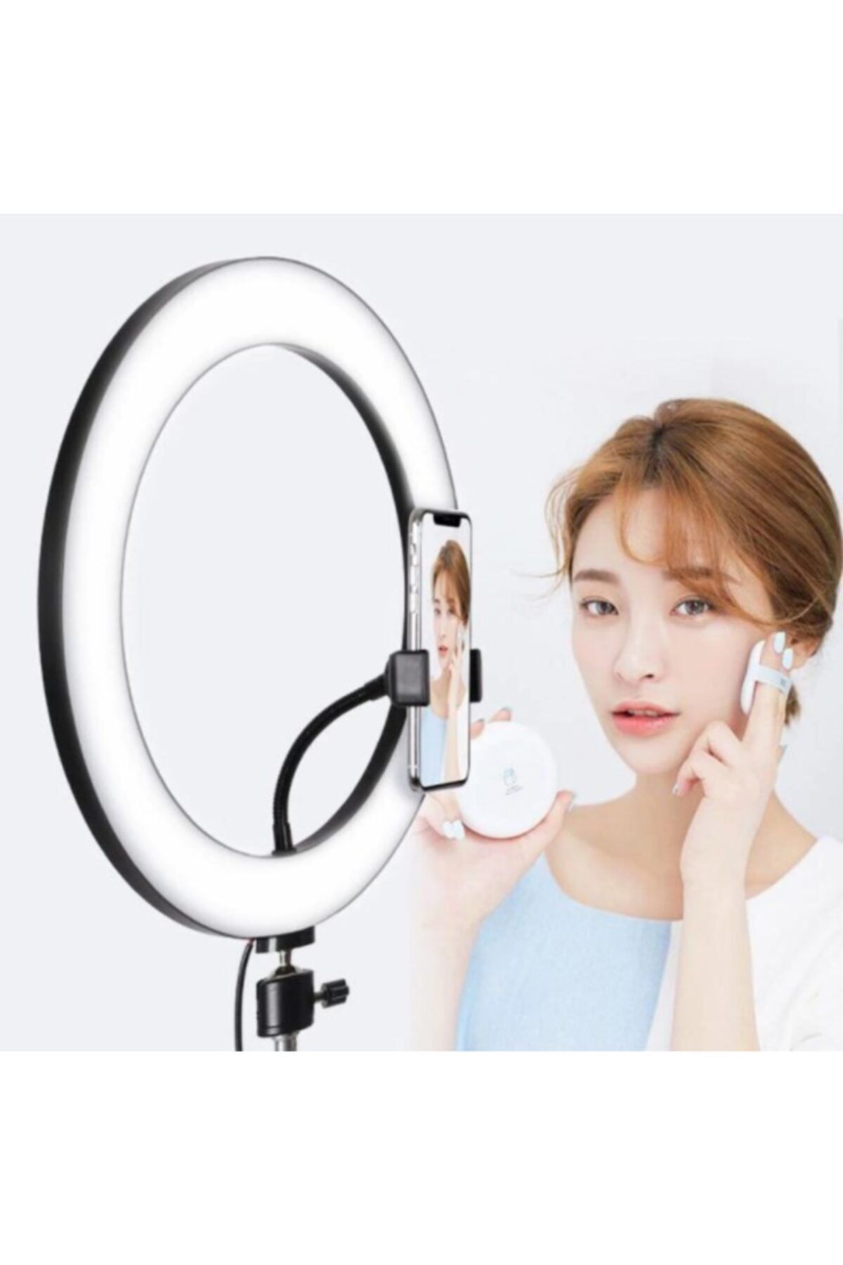 LAUREL DREAM Ring Light Makyaj Selfie Led Işığı 10 Inç Tripot Ayaklı