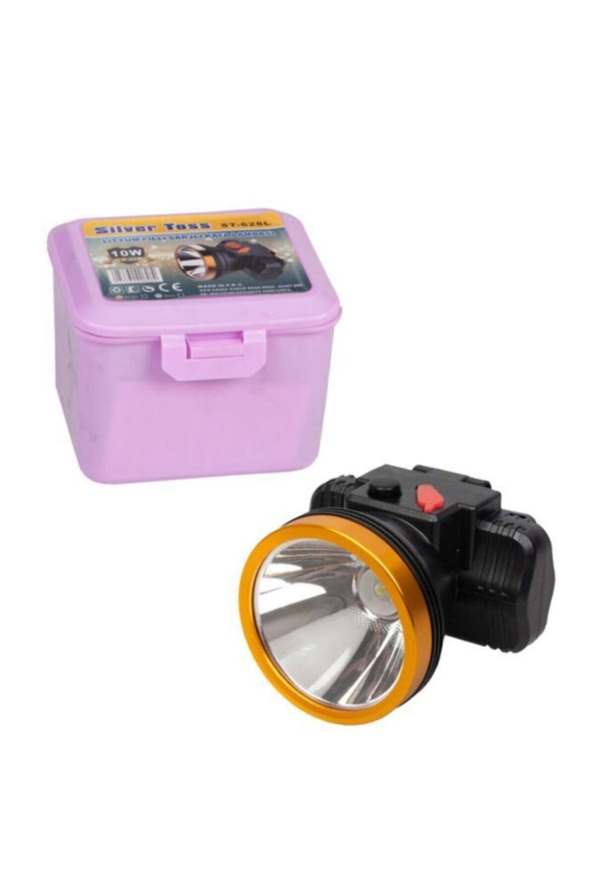 LAUREL DREAM Silver Toss St-628l 10 Watt Tek Led'li Şarjlı Kafa Lambası