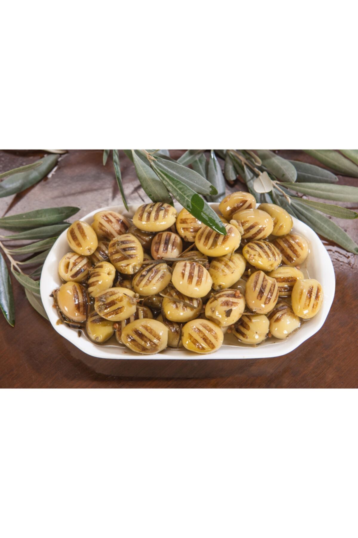 Has Premium Izgara Yeşil Zeytin - Izgara Yeşil Zeytin 1450gr