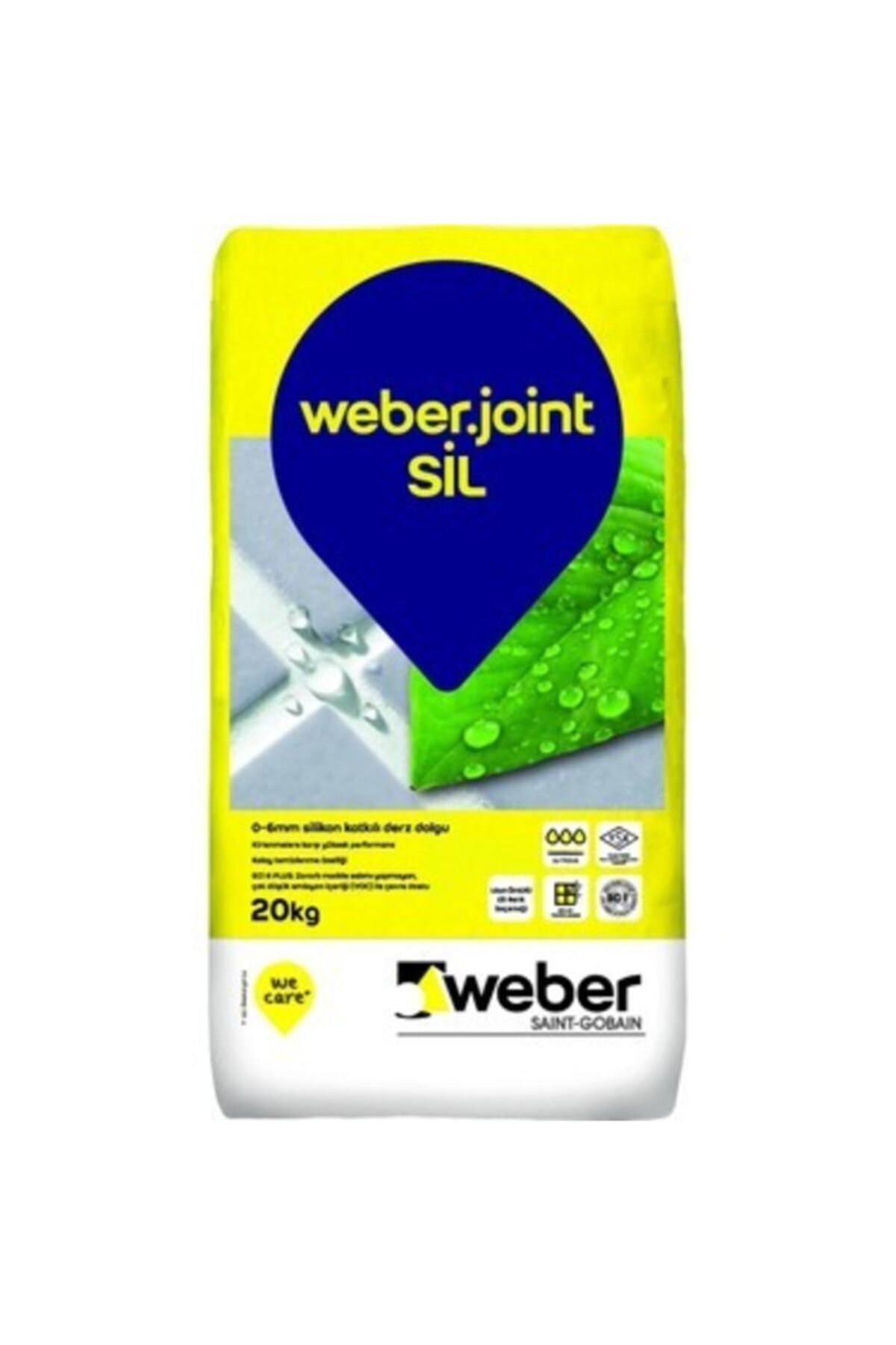WEBER Joint Sil Derz Beyaz 20kg