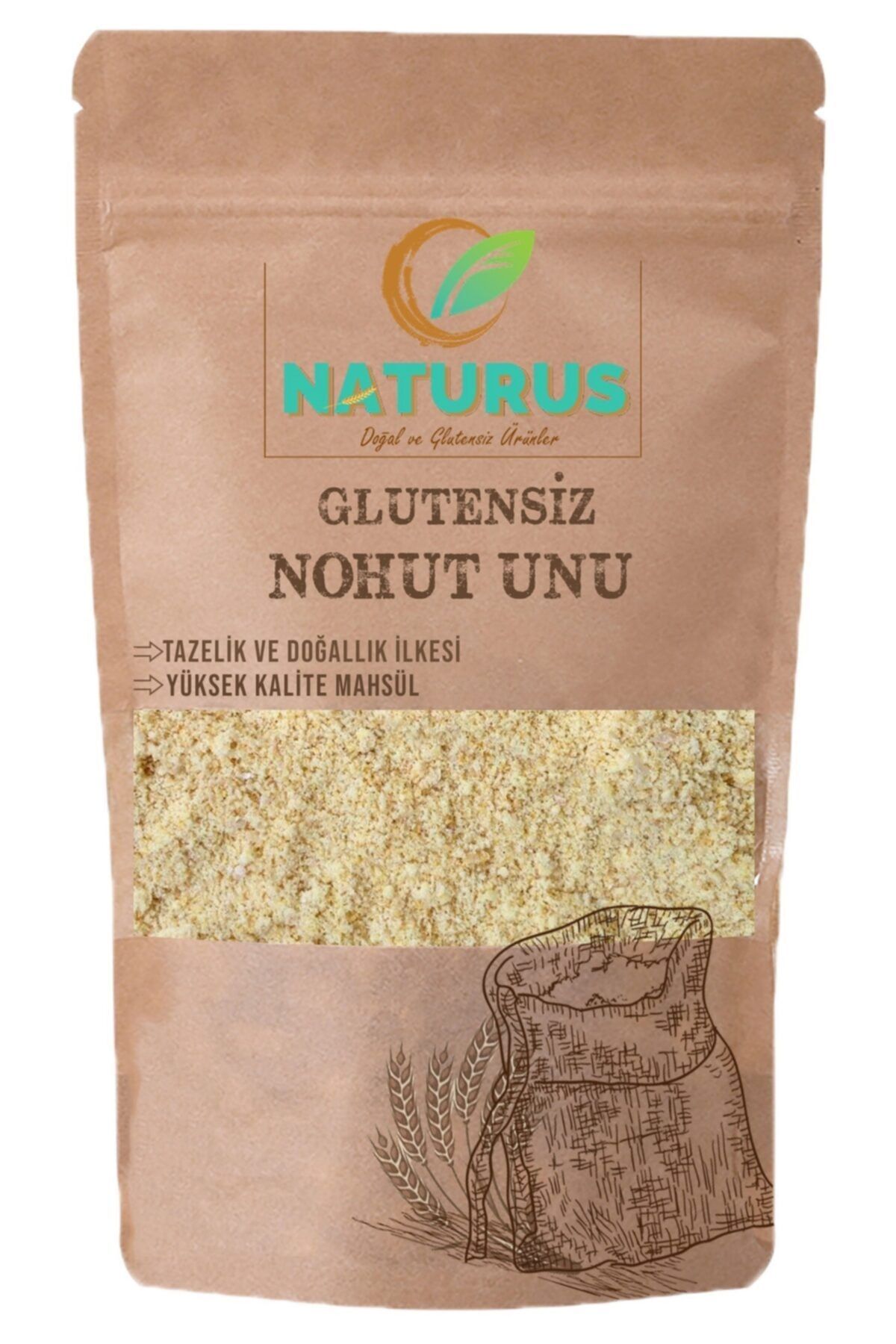 NATURUS Doğal Nohut Unu Glutensiz 500 gr