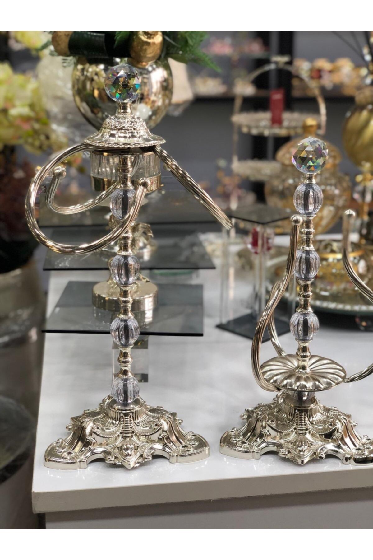 Sillage Home 2'li  Kristal Taşlı Rulo Kağıt Havluluk Ve El Havluluk