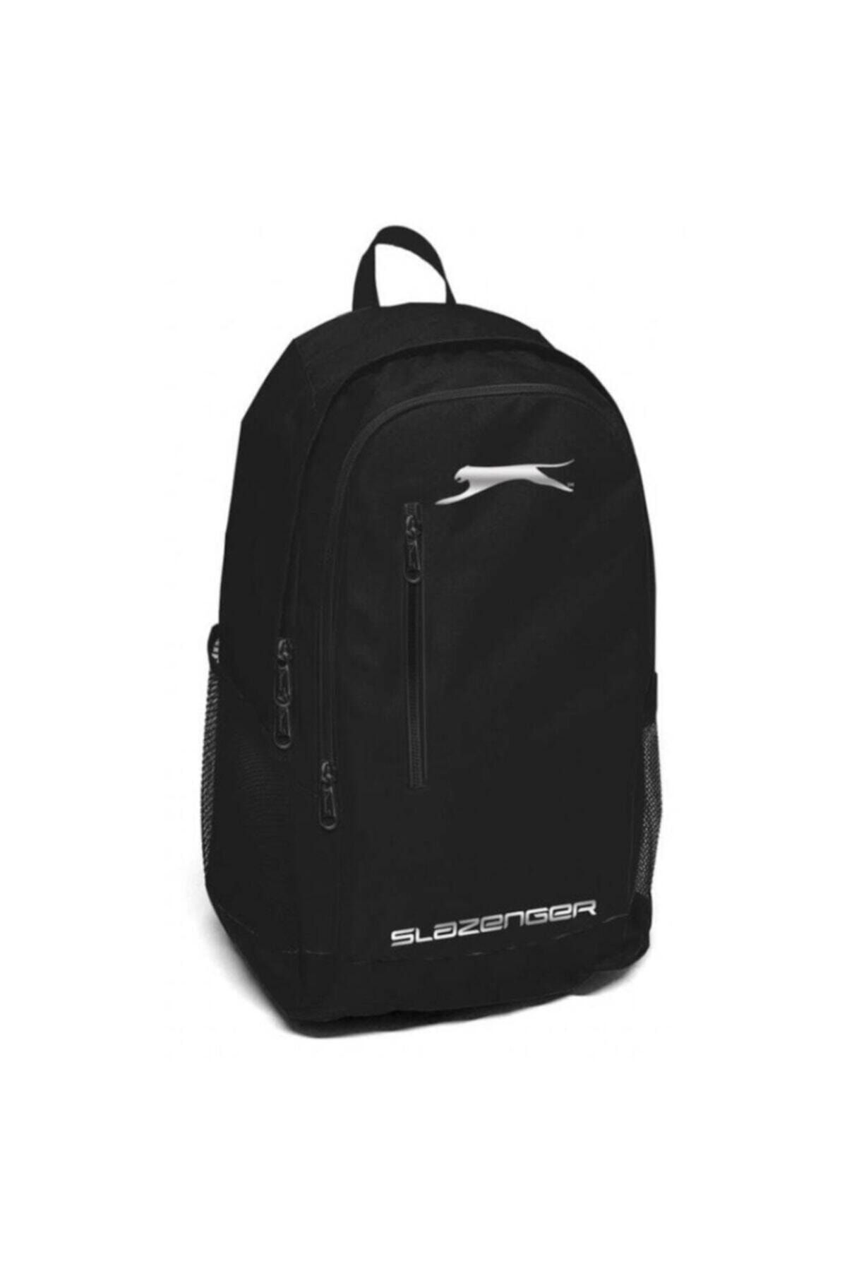 Slazenger Üç Gözlü Siyah Okul Ve Günlük Sırt Çantası