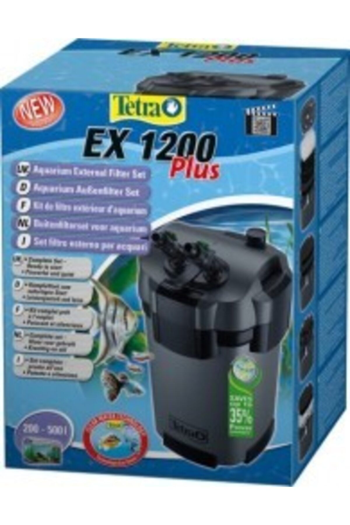 Tetra Ex 1200 Plus Akvaryum Dış Filtre 1200 L/s-16,5 W