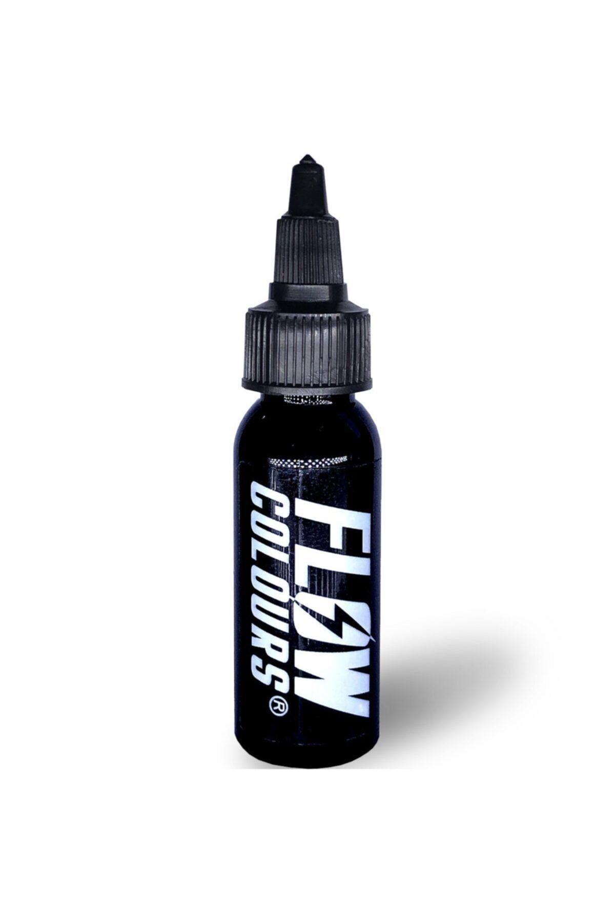 Flow Colours Heavy Black Siyah Çizgi, Dolgu Ve Gölge Dövme Boyası 1 Oz 30 ml