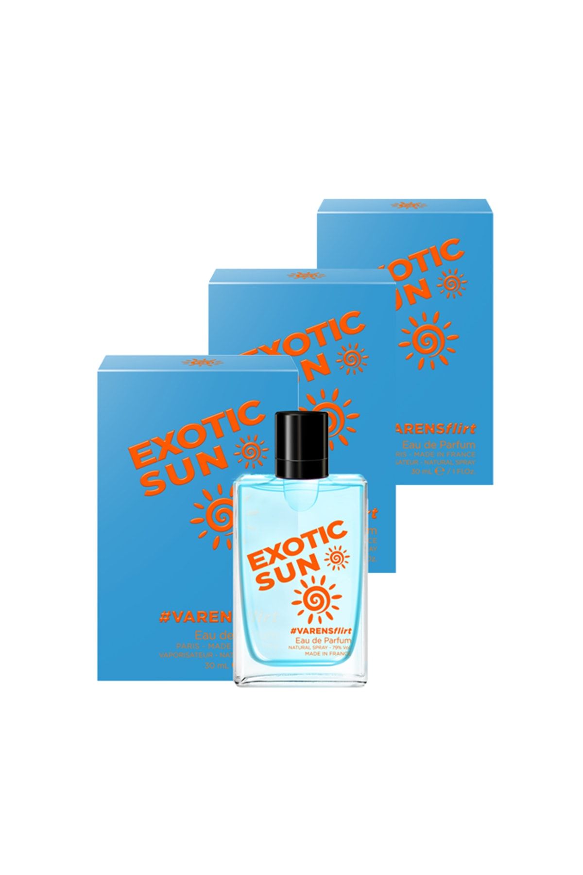 Ulric De Varens Varens Flirt Exotic Sun 3'lü Set (3x30ml Edp ) Kadın Parfüm