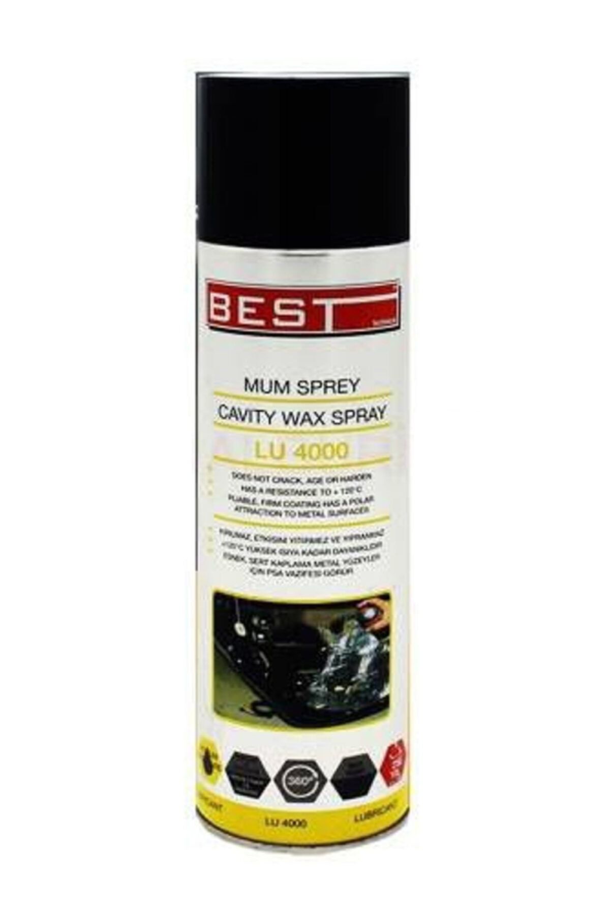 Best Şeffaf Mum Spreyi 500 ml Lu4000