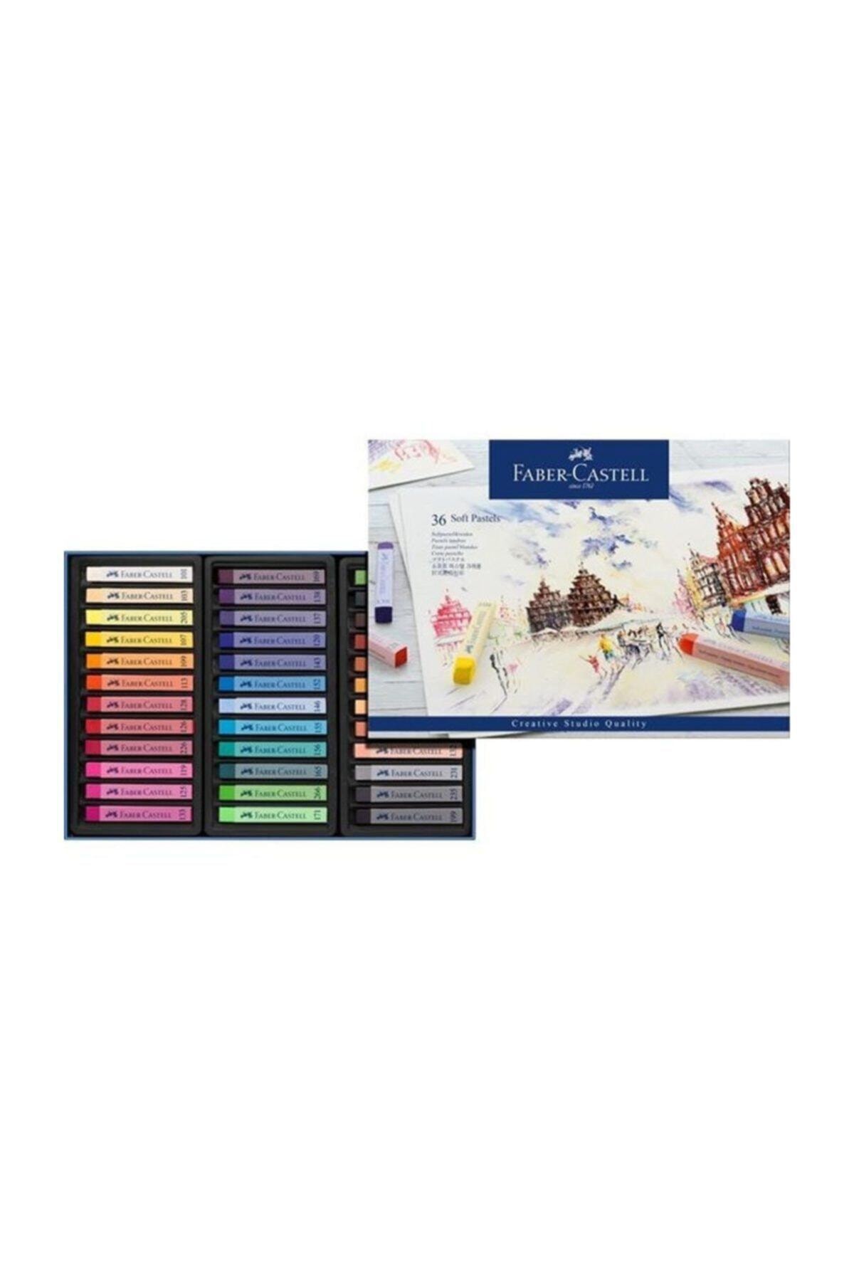 Faber Castell Creative Studio Tam Boy Soft Pastel 36lı Kod:128326