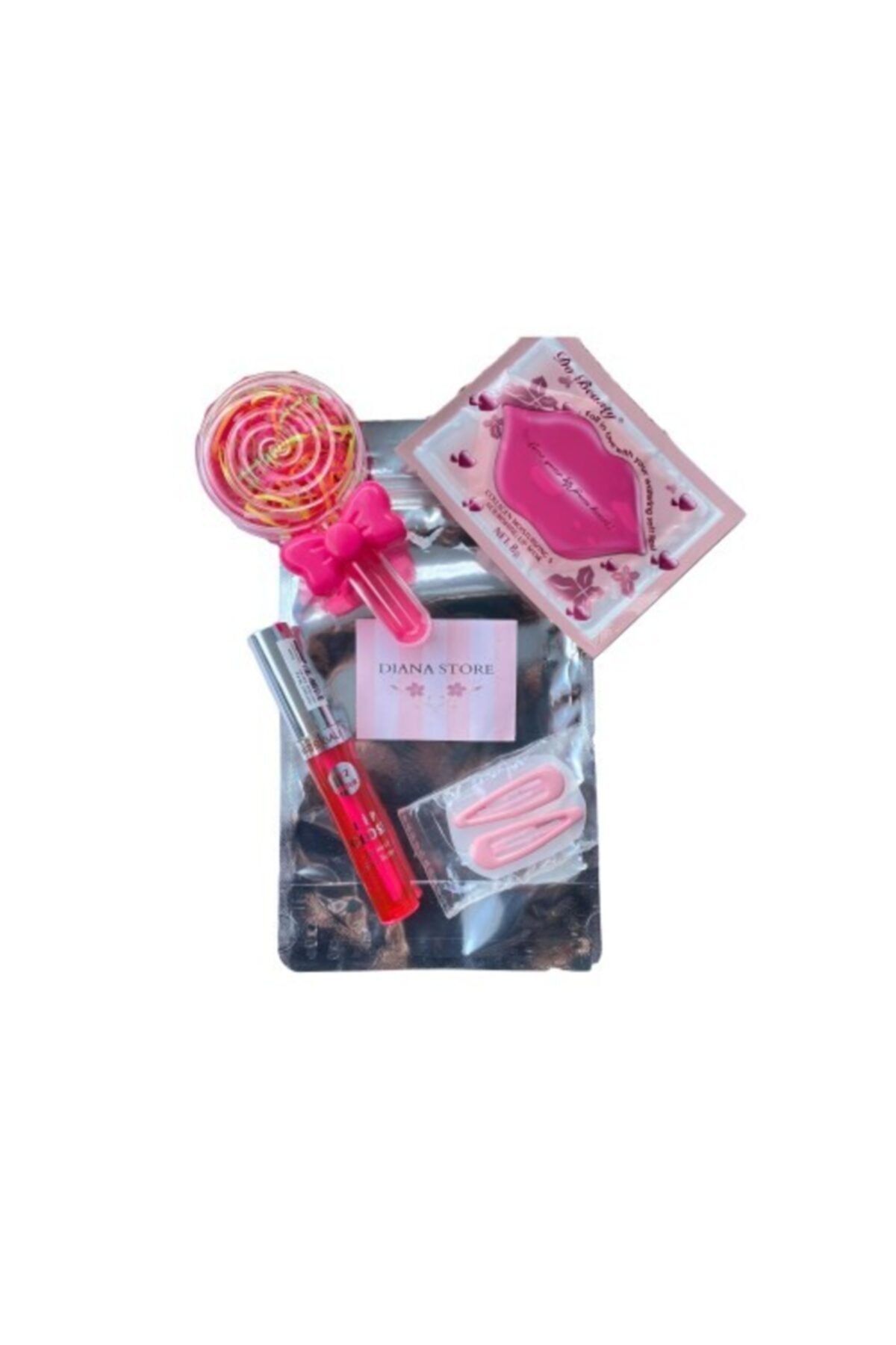 buenas store Lip Gloss & Dudak Bakım Set Dudak Parlatıcı