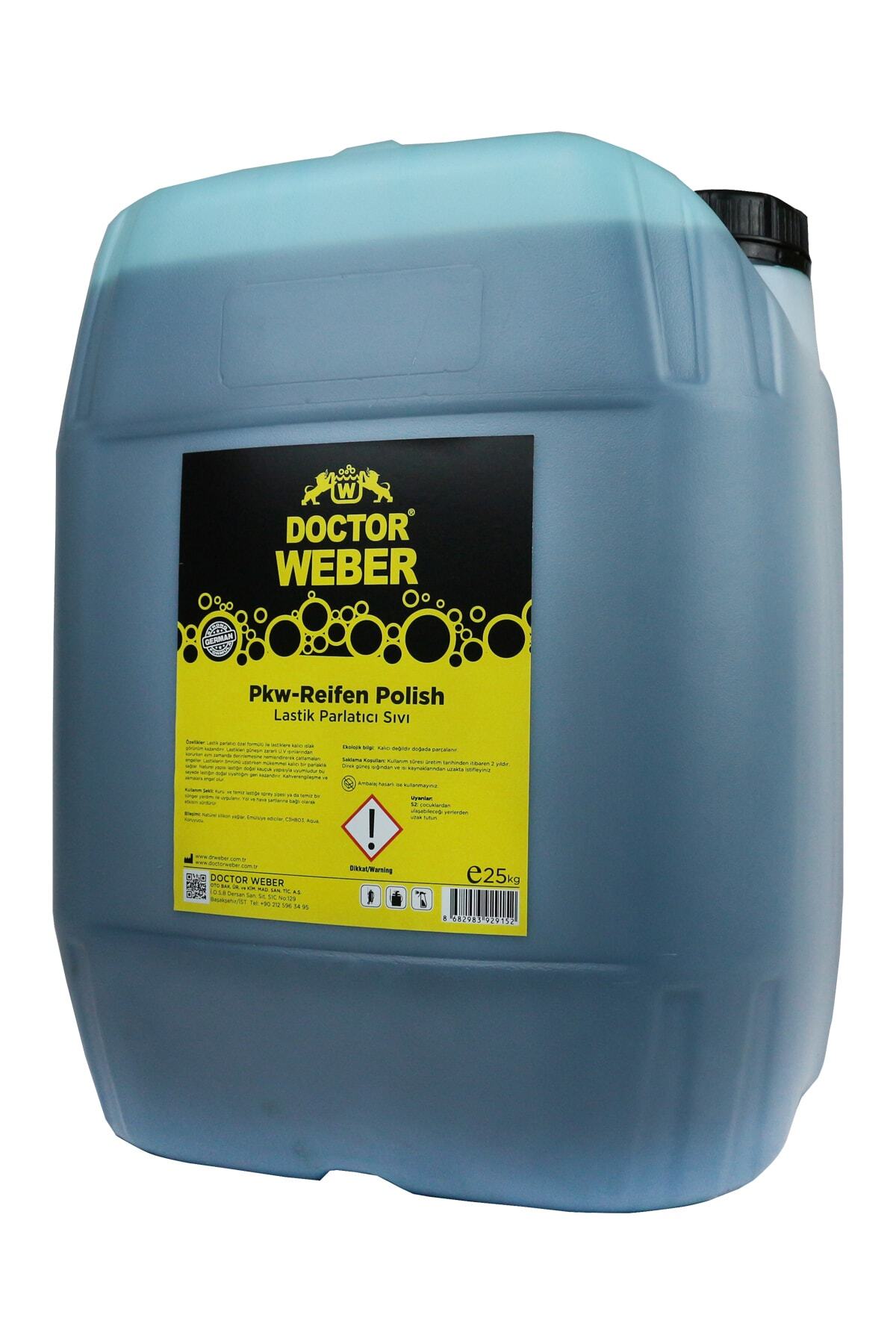 Doctor Weber Lastik Parlatıcı Sıvı | 25 kg.