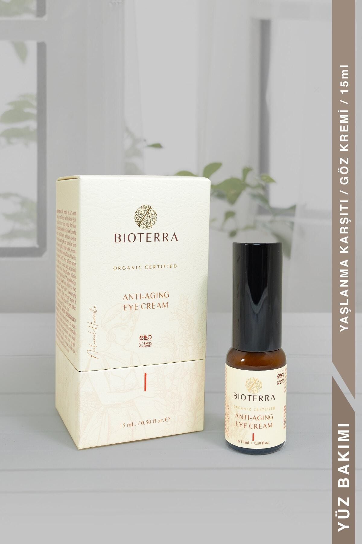 Bioterra Organik Anti-aging Eye Krem 15 ml Yaşlanma Karşıtı Göz Kremi