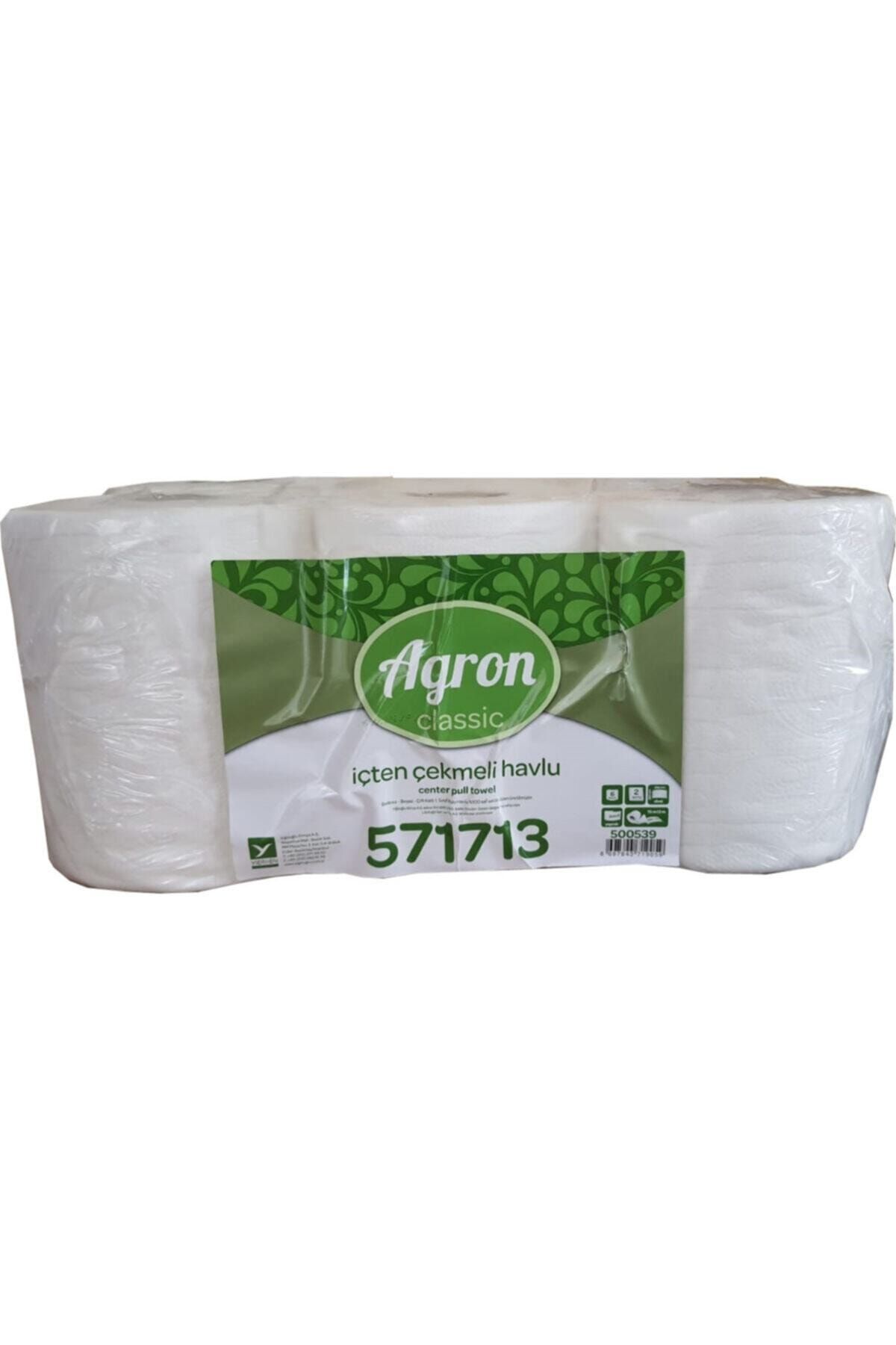 Agron Havlu Classıc Içten Çekmeli 6 Lı