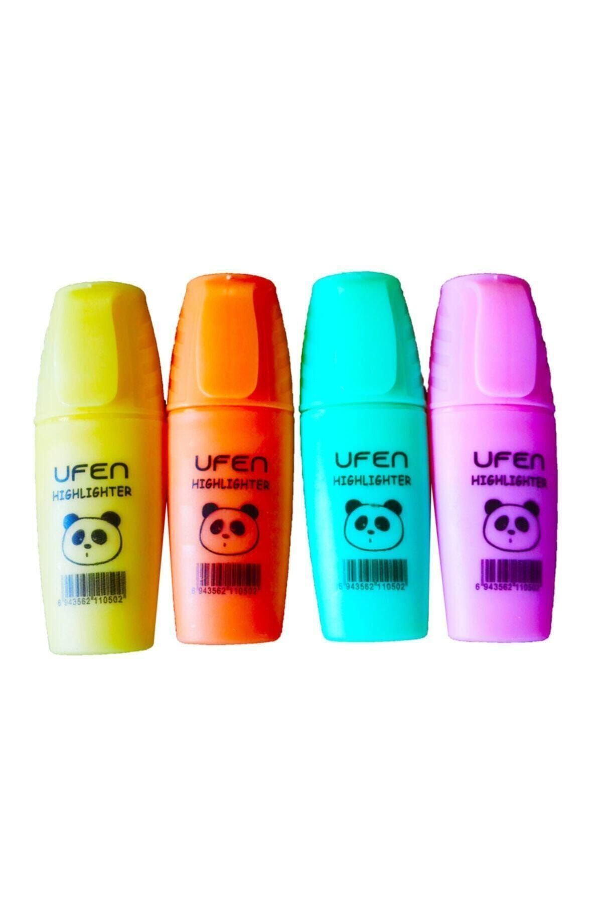 UFEN Pastel Fosforlu 4 Renk Işaretleme Kalemi