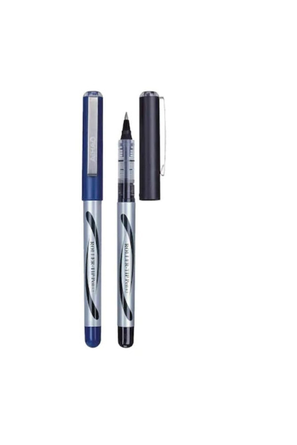 Aihao Ahio Pilot Kalem Siyah- Mavi