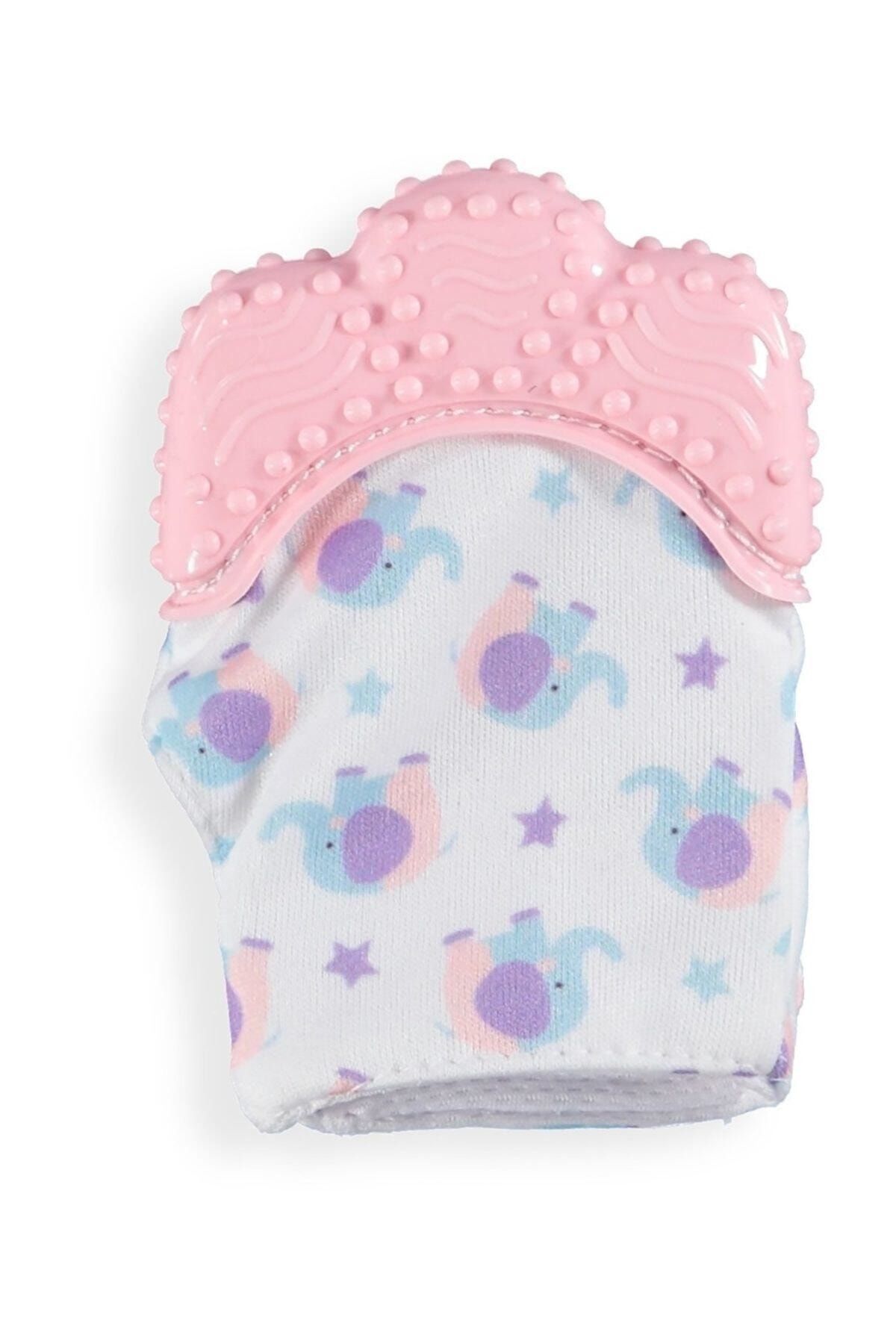 Baby&Toys Pembe Bebek Diş Kaşıma Eldiveni