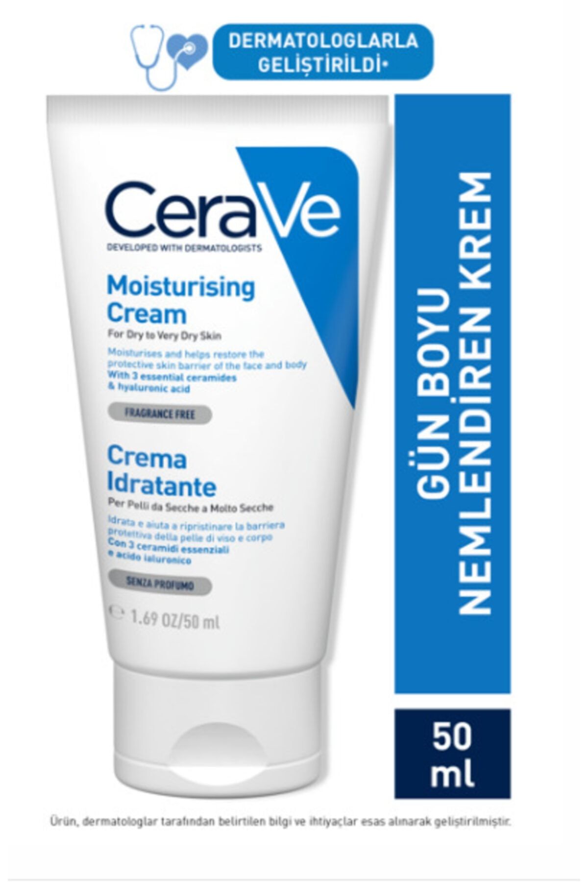 CeraVe Moisturising Cream-nemlendirici Bakım Kremi 50 ml