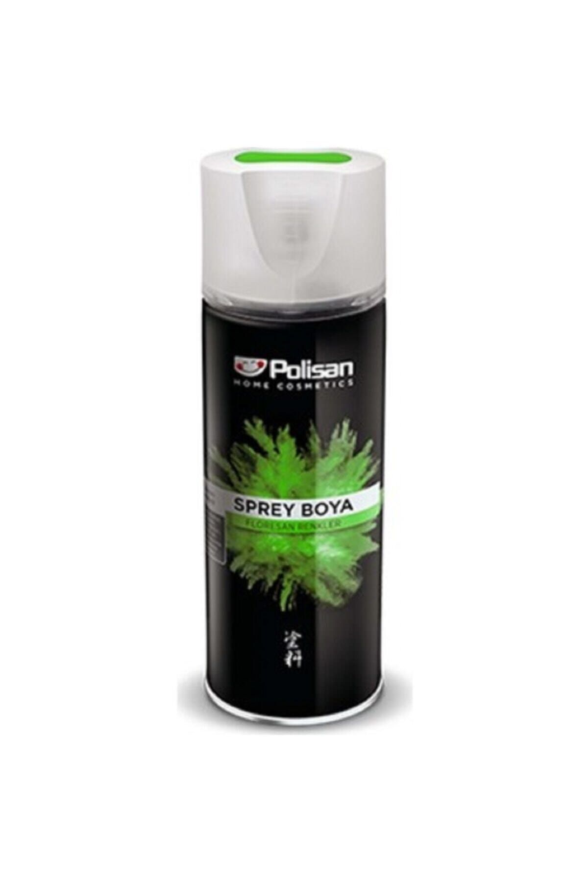 Polisan Akmayan Floresan Sprey Boya 400 Ml - Floresan Sarı