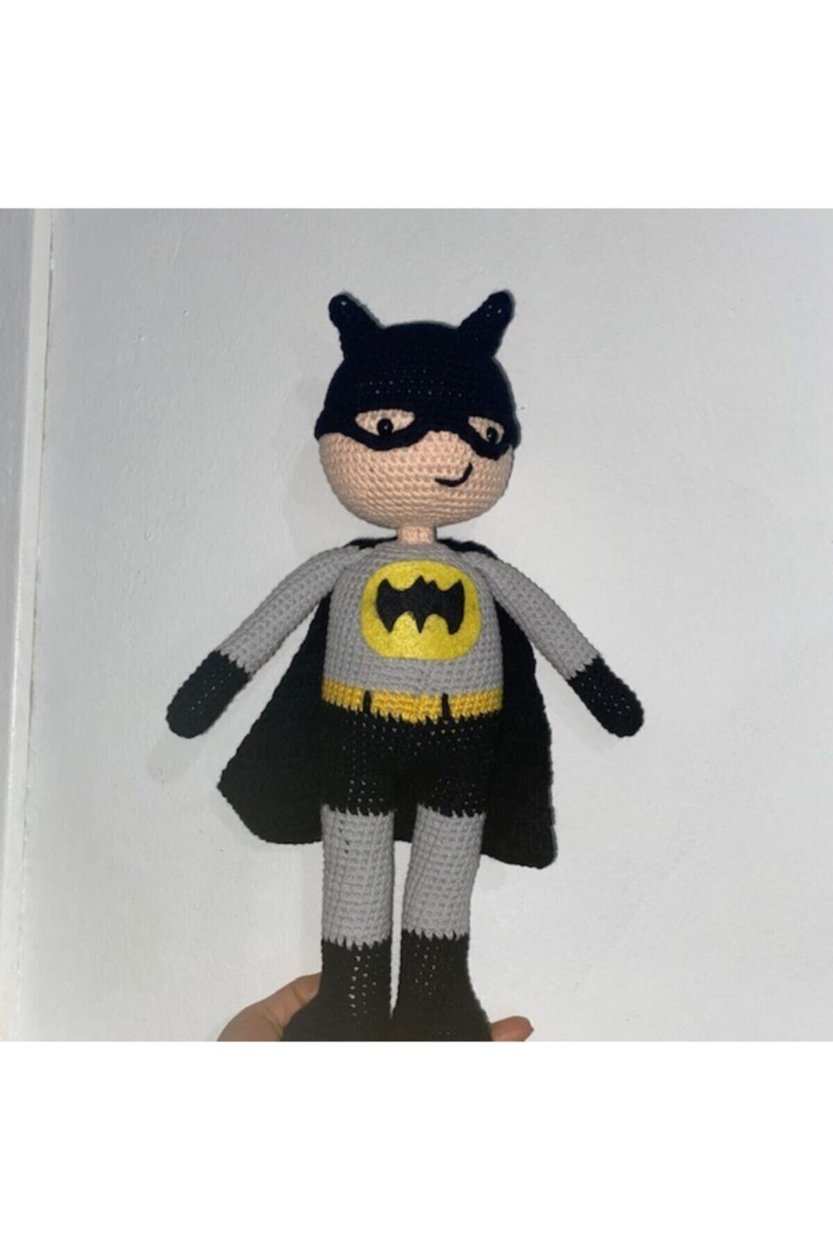 MRLGURİMİ Örgü Oyuncak Batmen