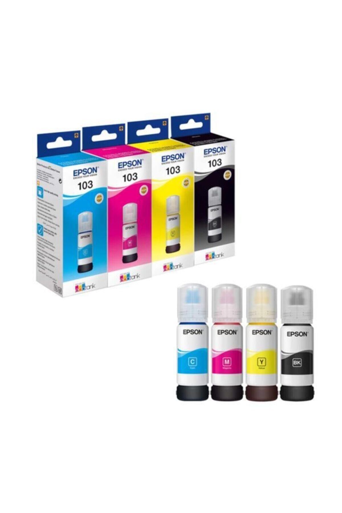 Proprint Epson 103 Orijinal Mürekkep Seti Cmyk - L1110-l3110-l3111-l5190
