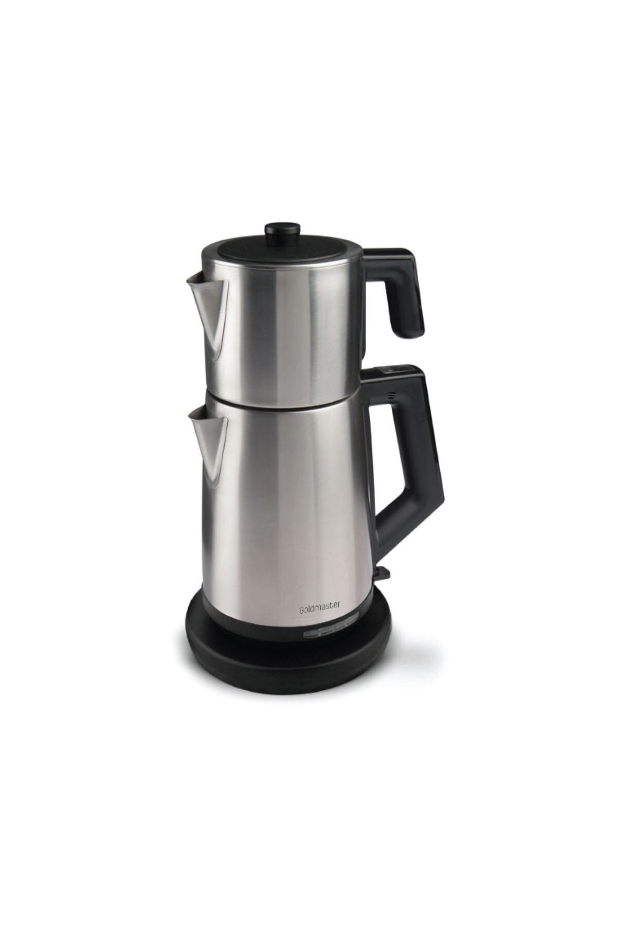 GOLDMASTER Incedem Çelik Çay Makinesi Ve Su Isıtıcı In-6306 Inox