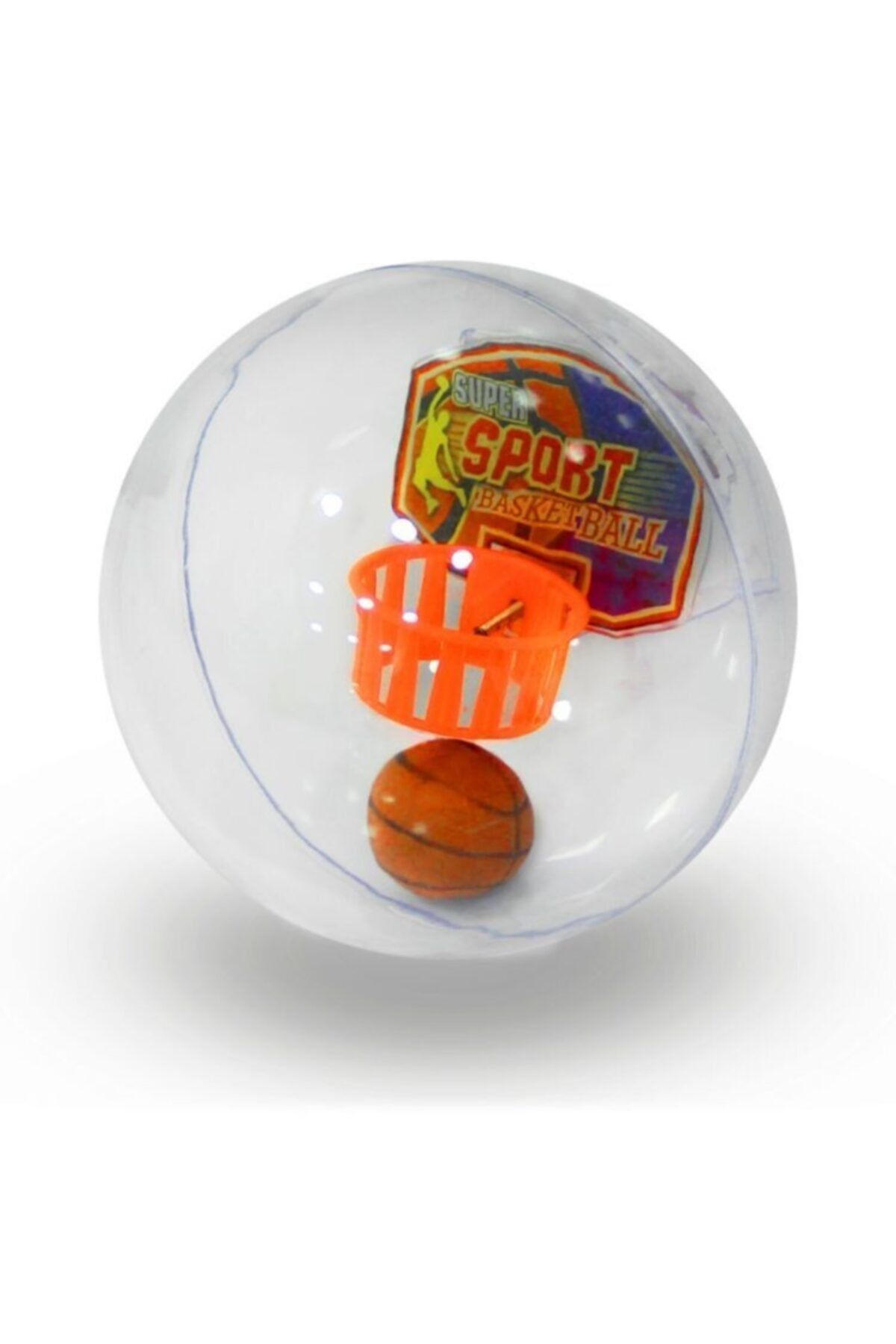 Can Ali Toys Yılın Ilk Fırsatları - Şeffaf Küre Içinde Basket Oyunu - ™ Beyaz At®