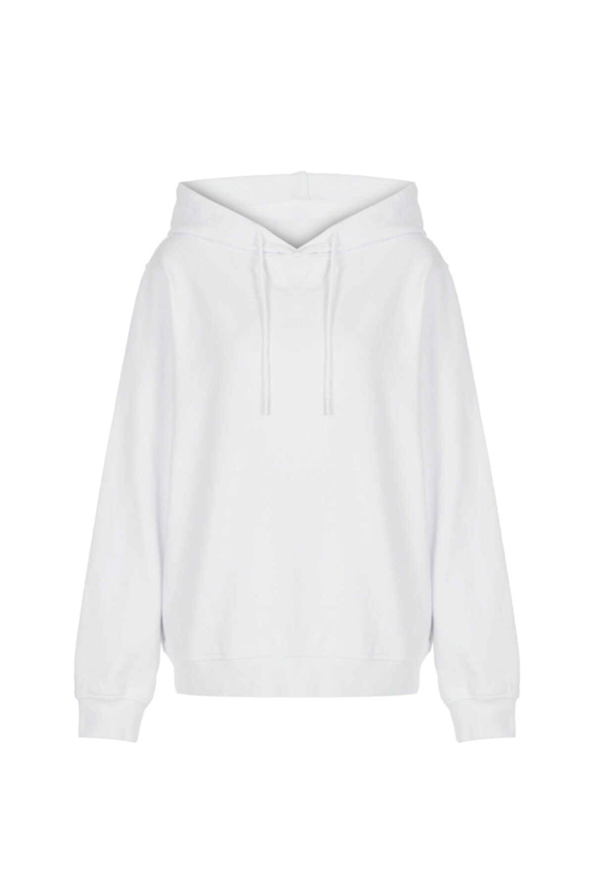 White and Simple Unisex  Better Cotton Sweatshirt
