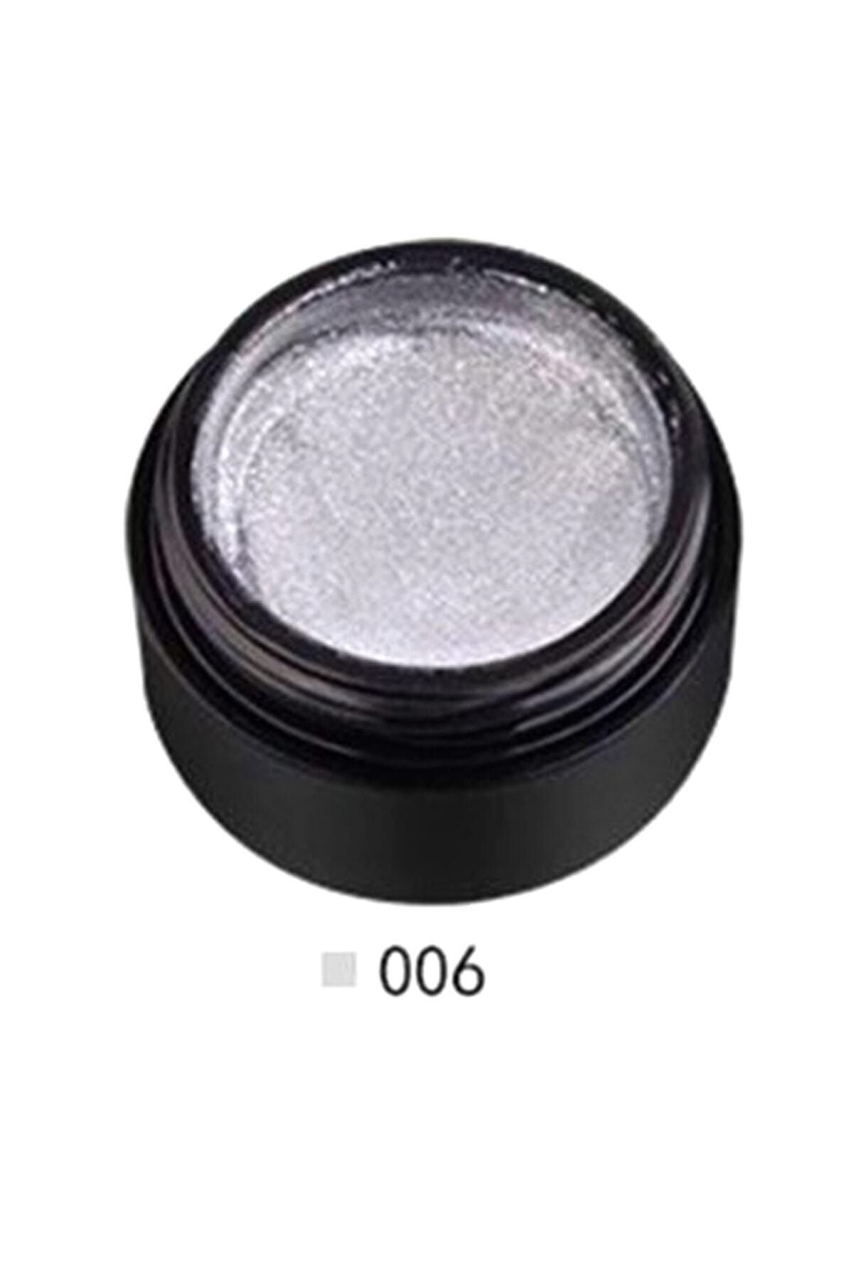 YAYOGE Spider Jel Örümcek Ağı Desen Süsleme Jeli Protez Tırnak Silver Gri